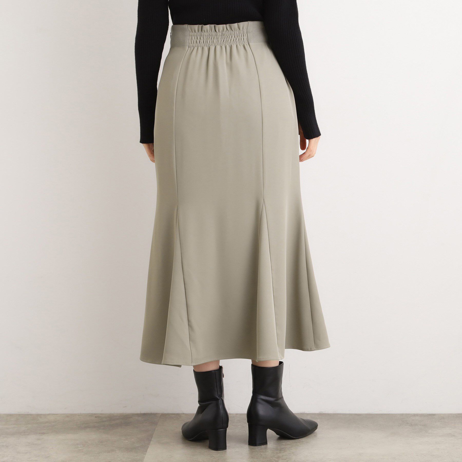 grove「ウエストサイドリブマーメイドスカート」|スカート|