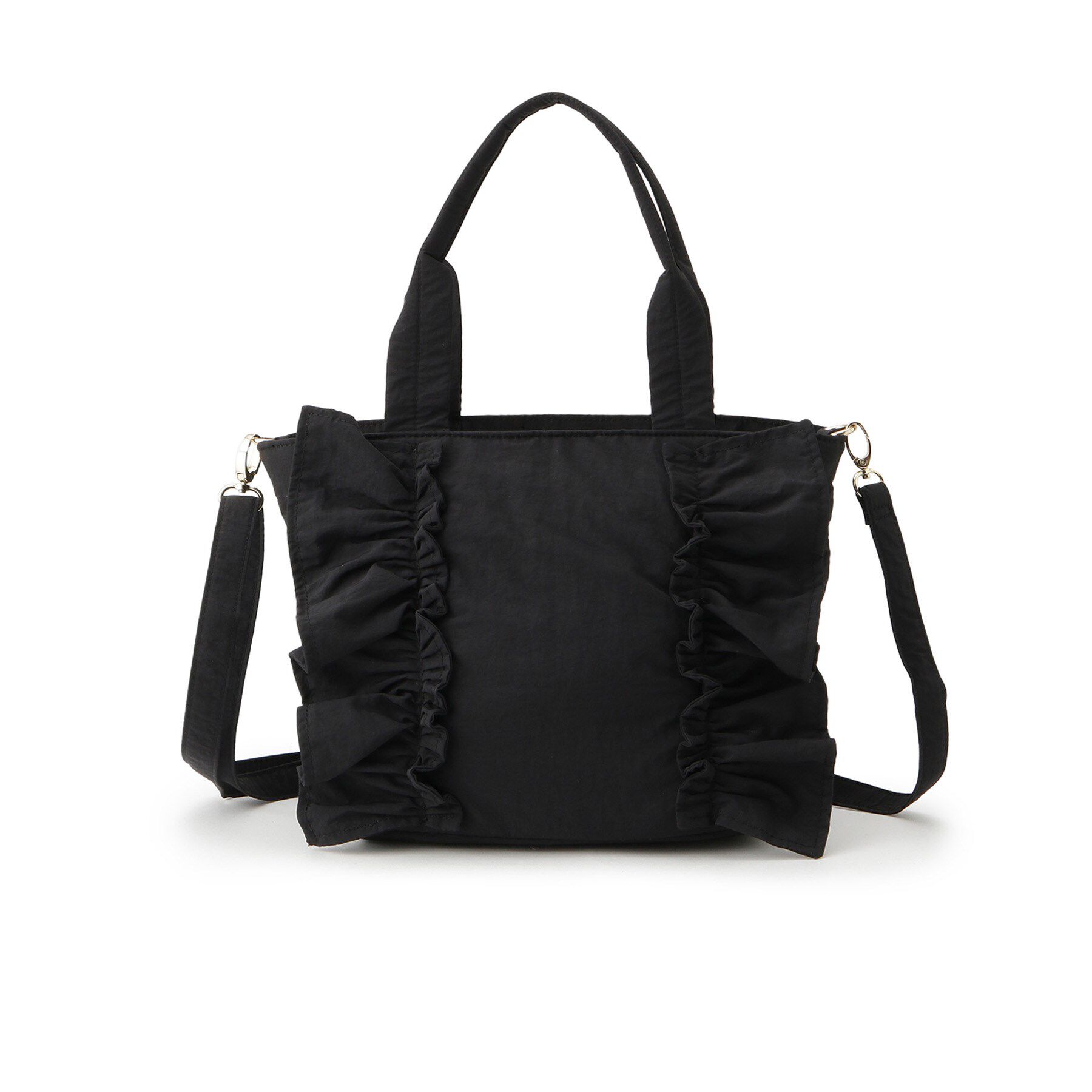 grove「【撥水】縦フリル2WAYトート」|トートバッグ|