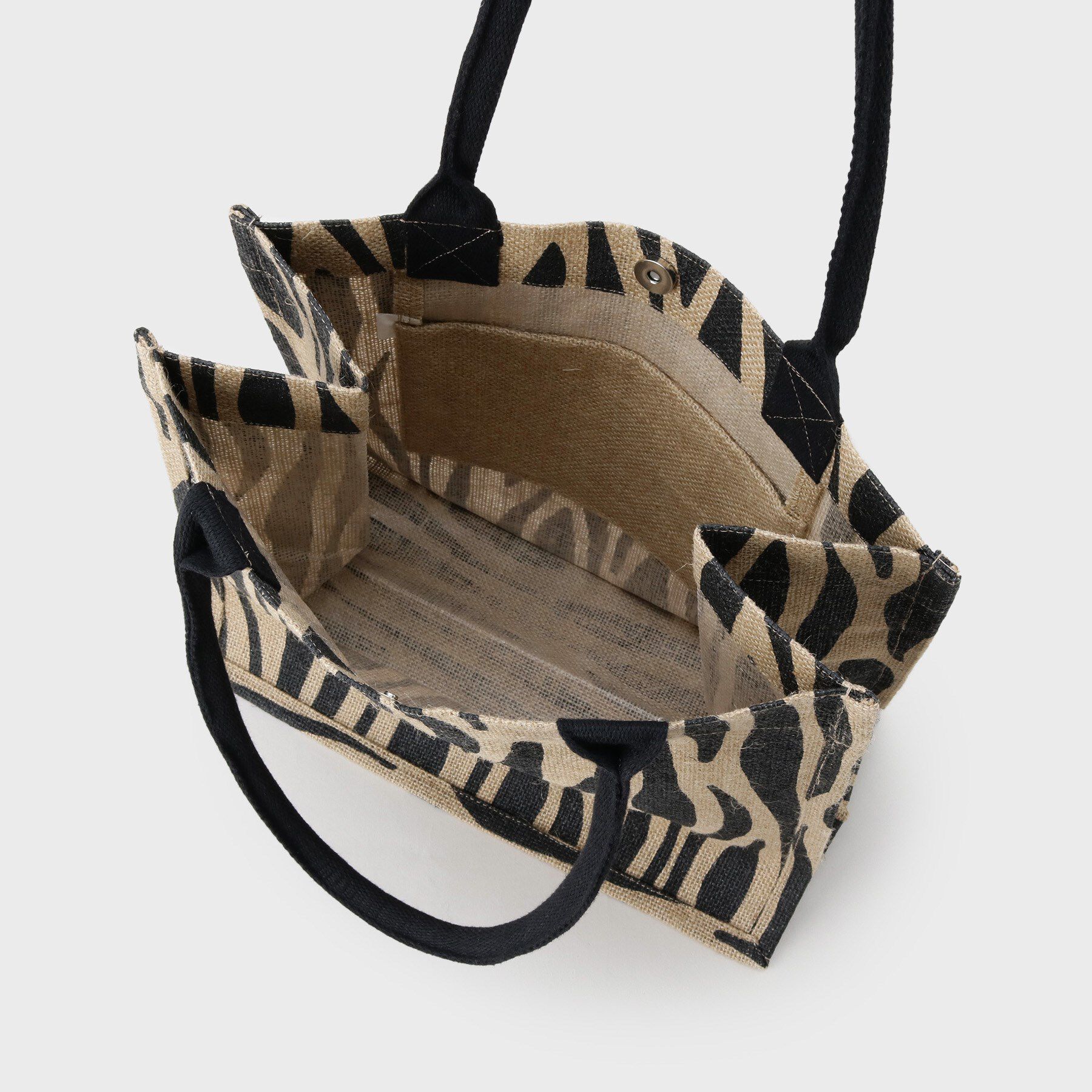 GALLEST「【A4サイズ収納・マチたっぷり】ジュートトートバッグ/エコバッグ」|トートバッグ|