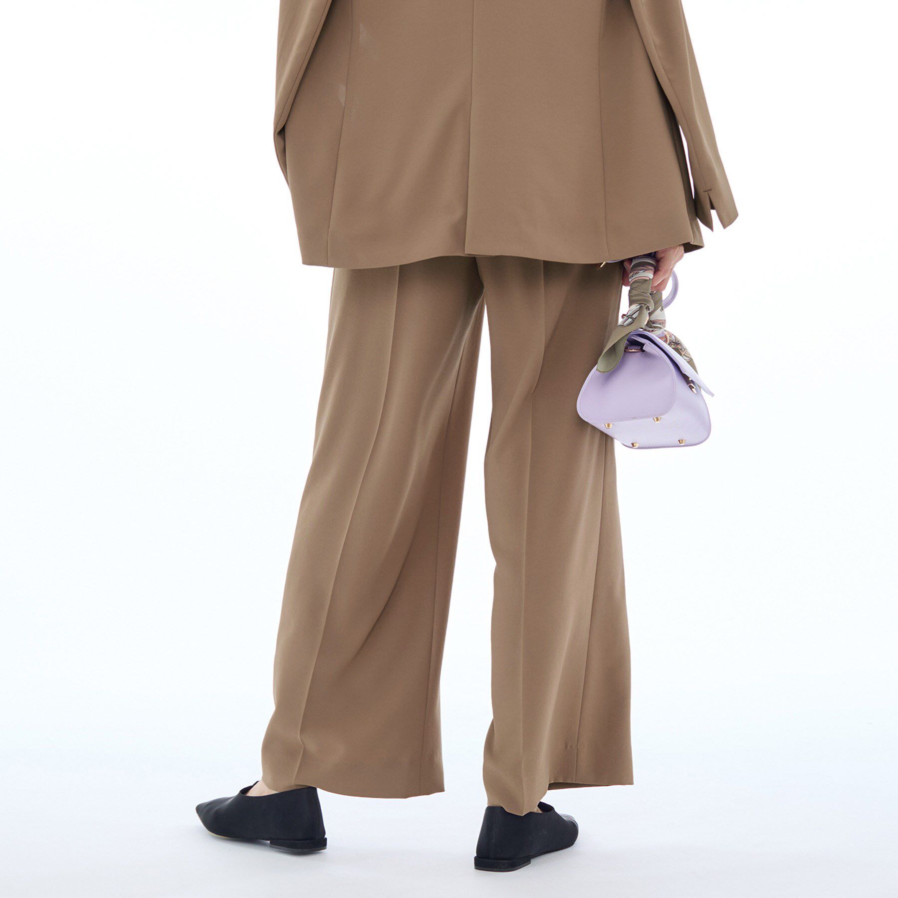 INDIVI「【着心地抜群！】タックワイドパンツ」|その他|