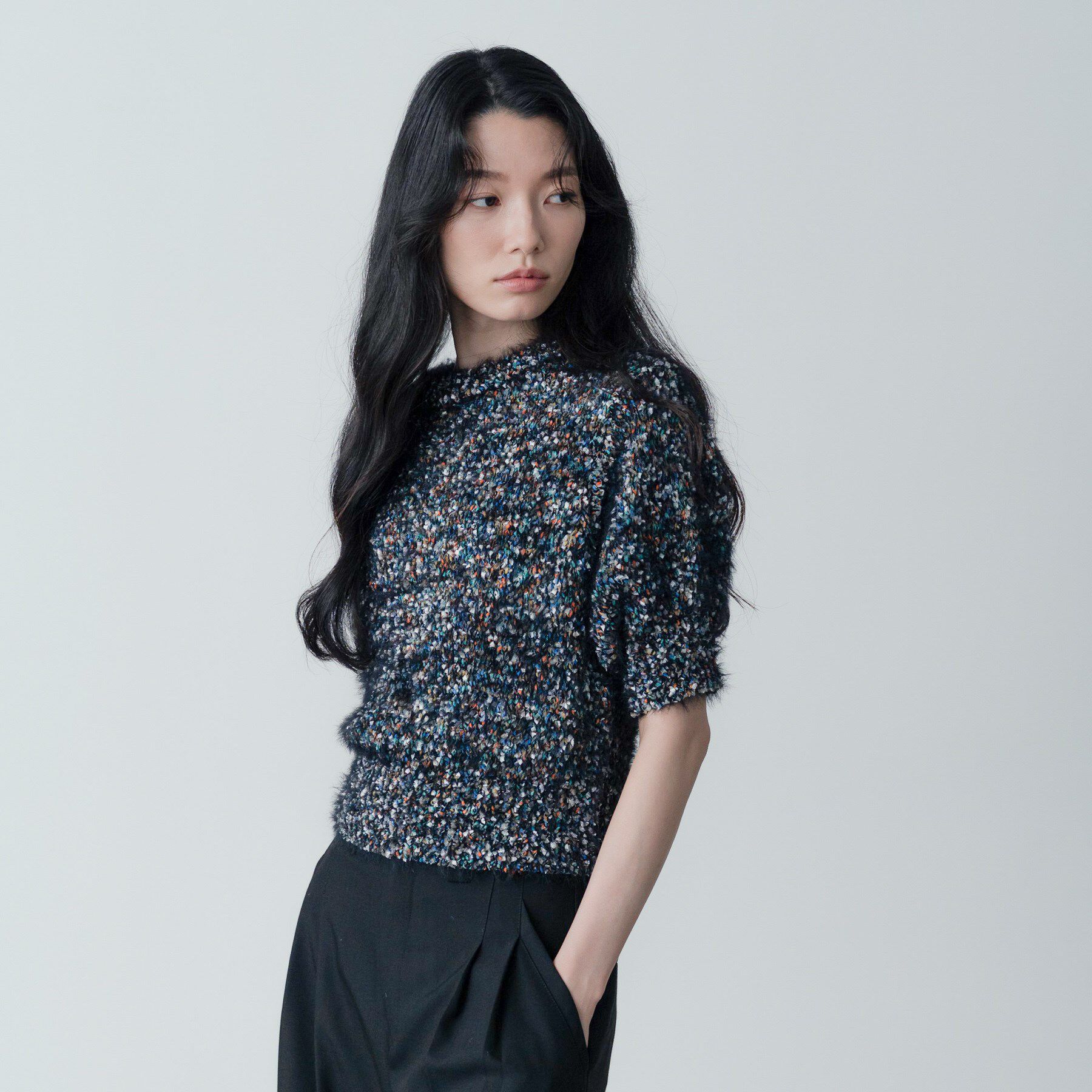 GALLEST「カラーネップニット」|ニット・セーター|