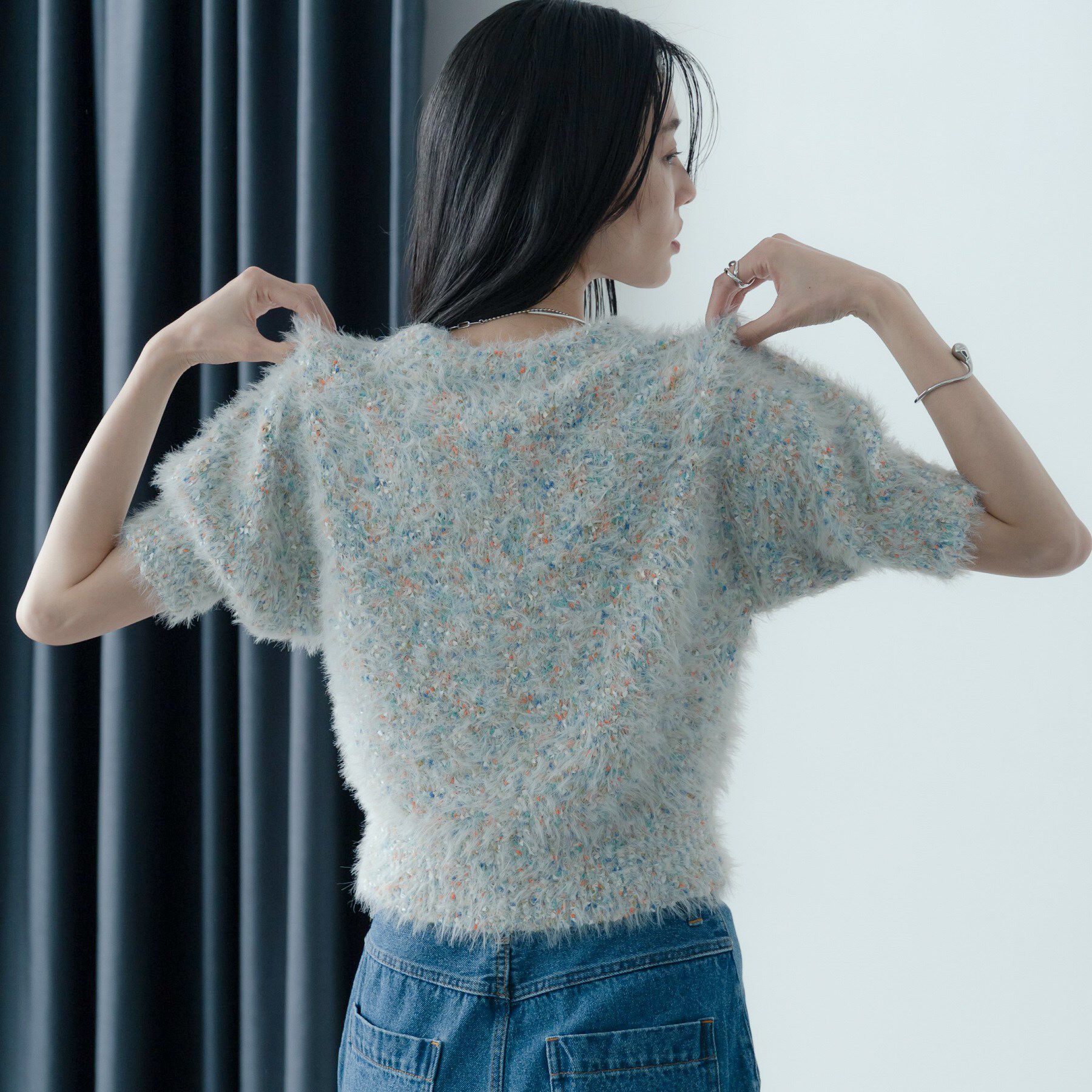 GALLEST「カラーネップニット」|ニット・セーター|