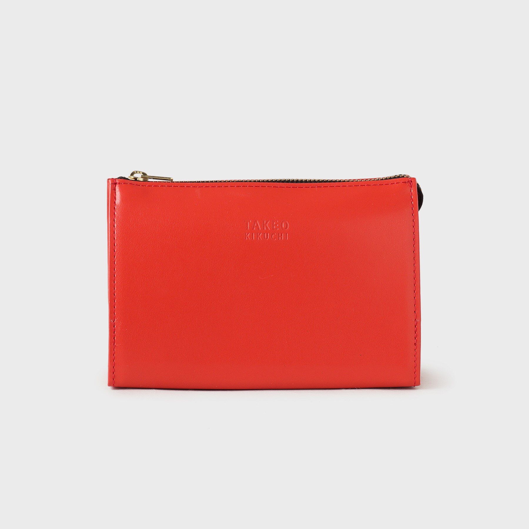 TAKEO KIKUCHI「レザーガジェットポーチ」|ポーチ|