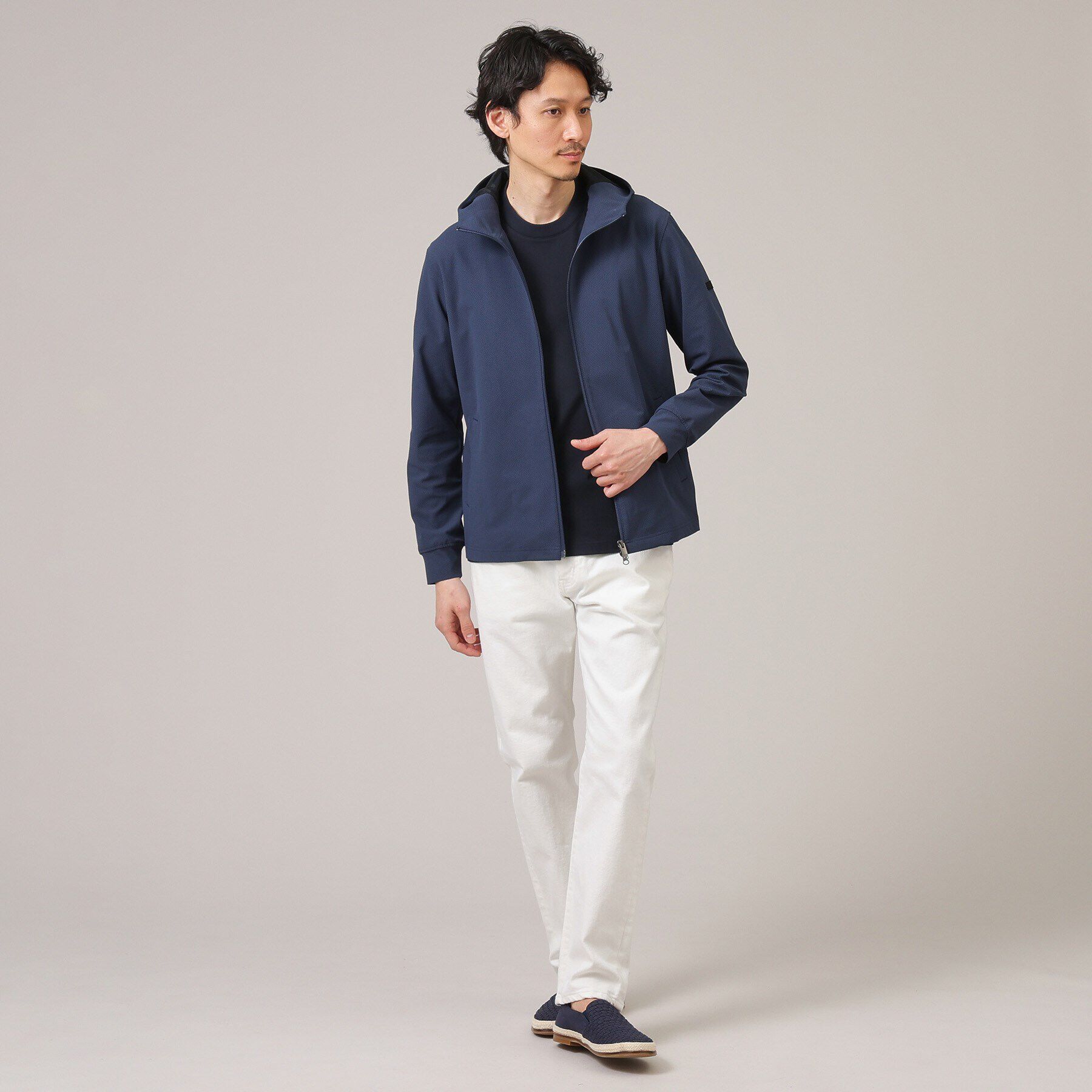 TAKEO KIKUCHI「トリコットメッシュ パーカー」|パーカー|