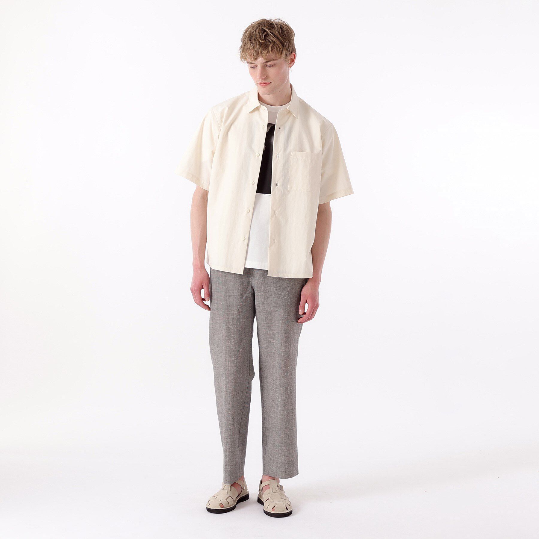 TAKEO KIKUCHI「【THE FLAGSHIP】ウェザークロス シャツ」|シャツ・ブラウス|