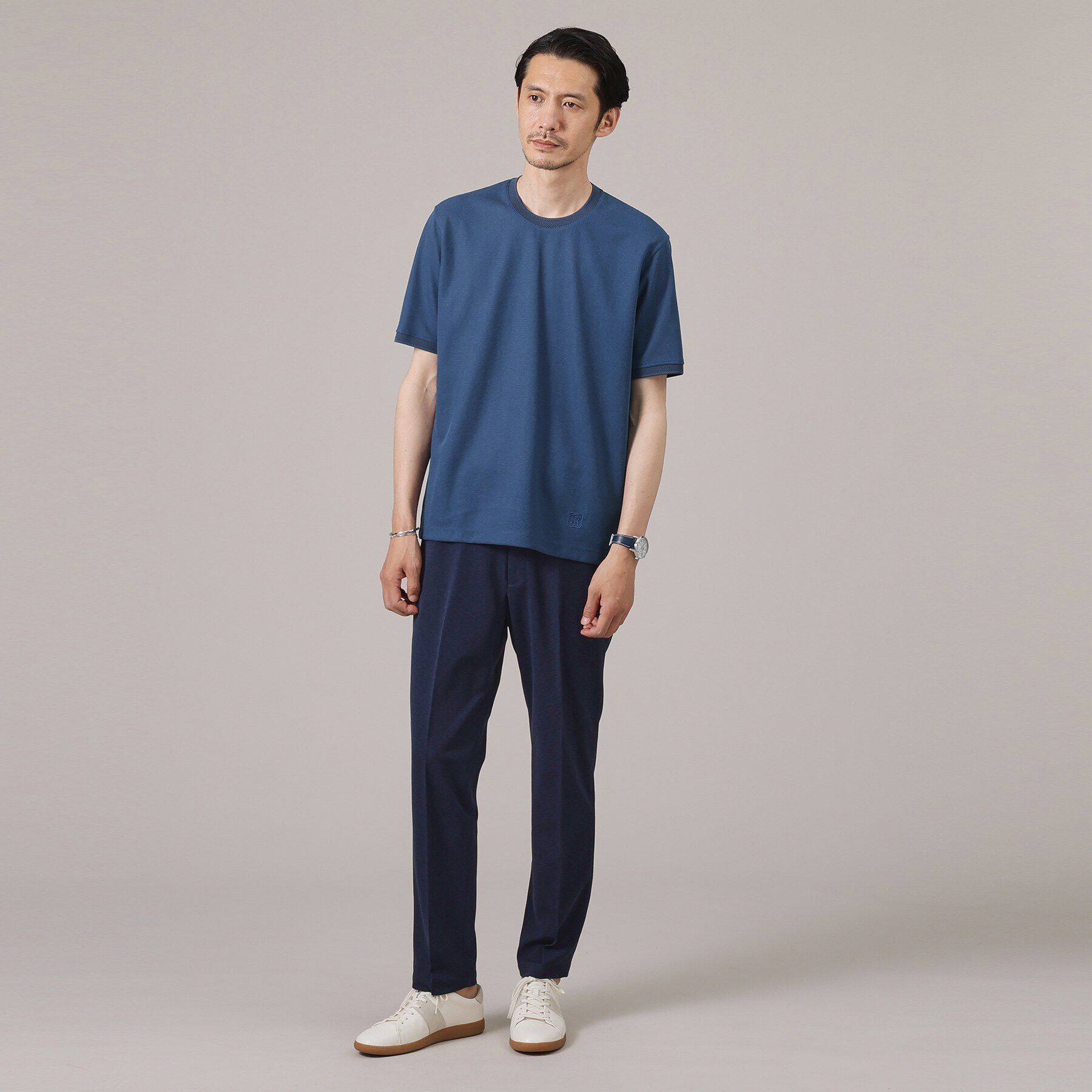 TAKEO KIKUCHI「【抗菌防臭/日本製】ハイブリッド サーフニット Tシャツ」|Tシャツ・カットソー|