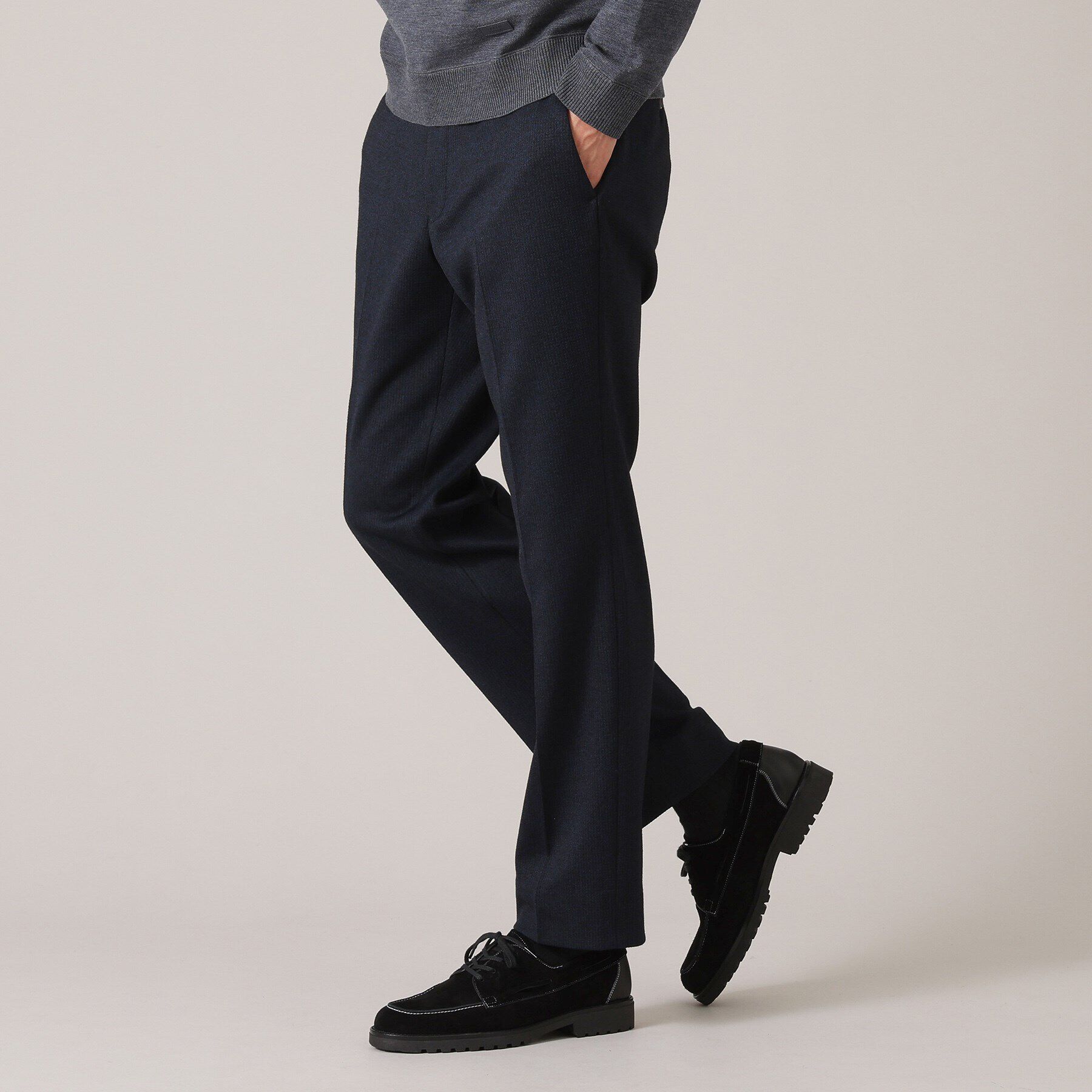 TAKEO KIKUCHI「【尾州織】ウールブレンド ムリネ千鳥パンツ / セットアップ対応」|その他|