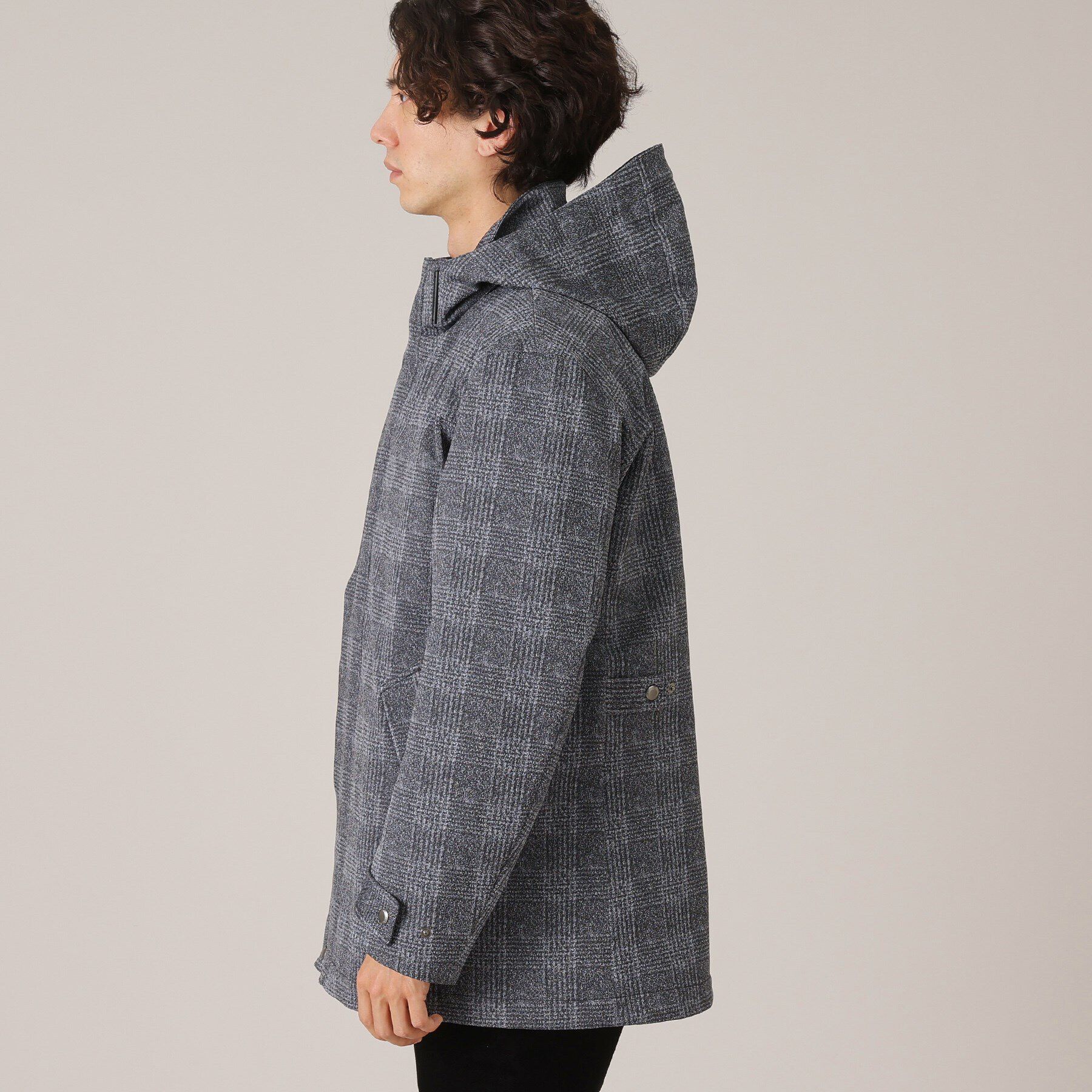 TAKEO KIKUCHI「【3WAY】ジャカード グレンチェック ダウンライナー ブルゾン」|ブルゾン・スタジャン|