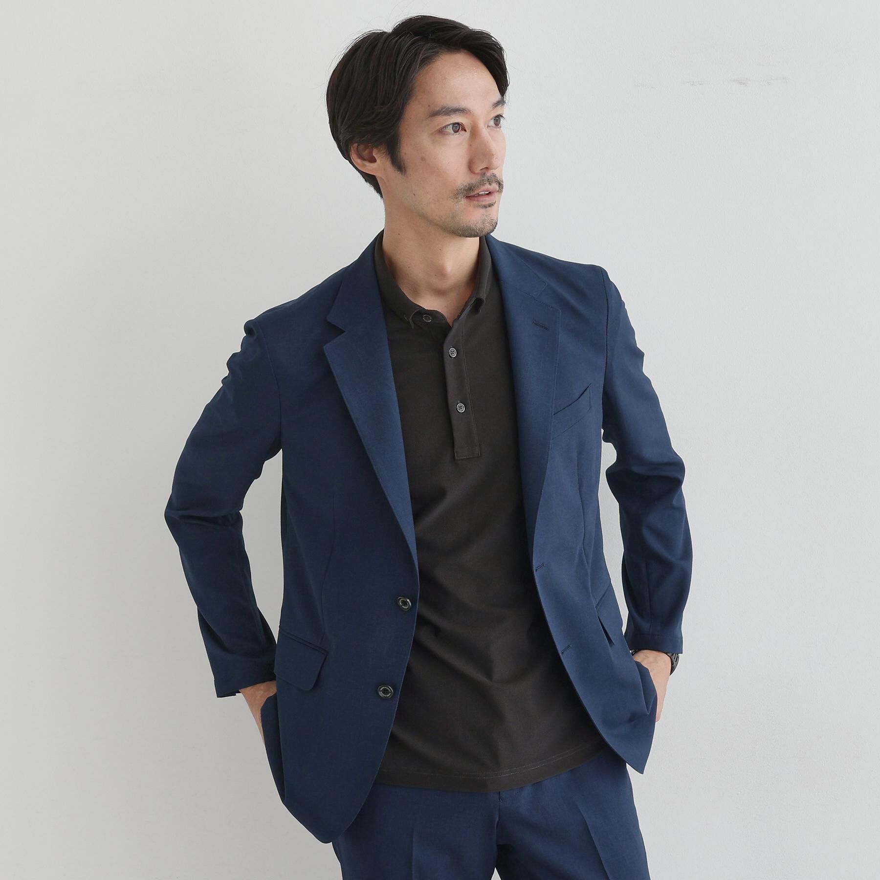 TAKEO KIKUCHI「【COOL CITY WEAR】エアートール ポロシャツ /接触冷感・通気性」|ポロシャツ|