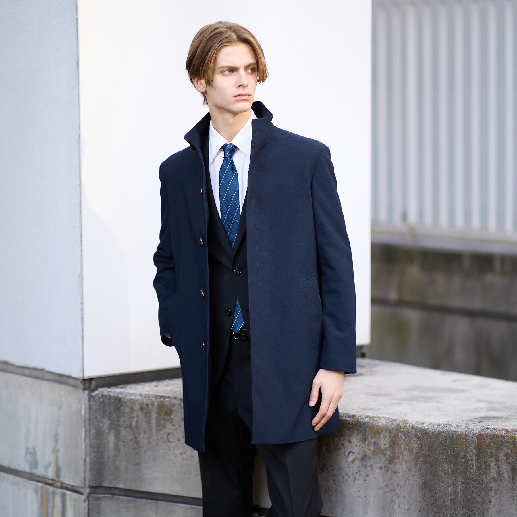 TAKEO KIKUCHI「【ダウンライナー付き】ドビースタンドカラーコート」|その他|