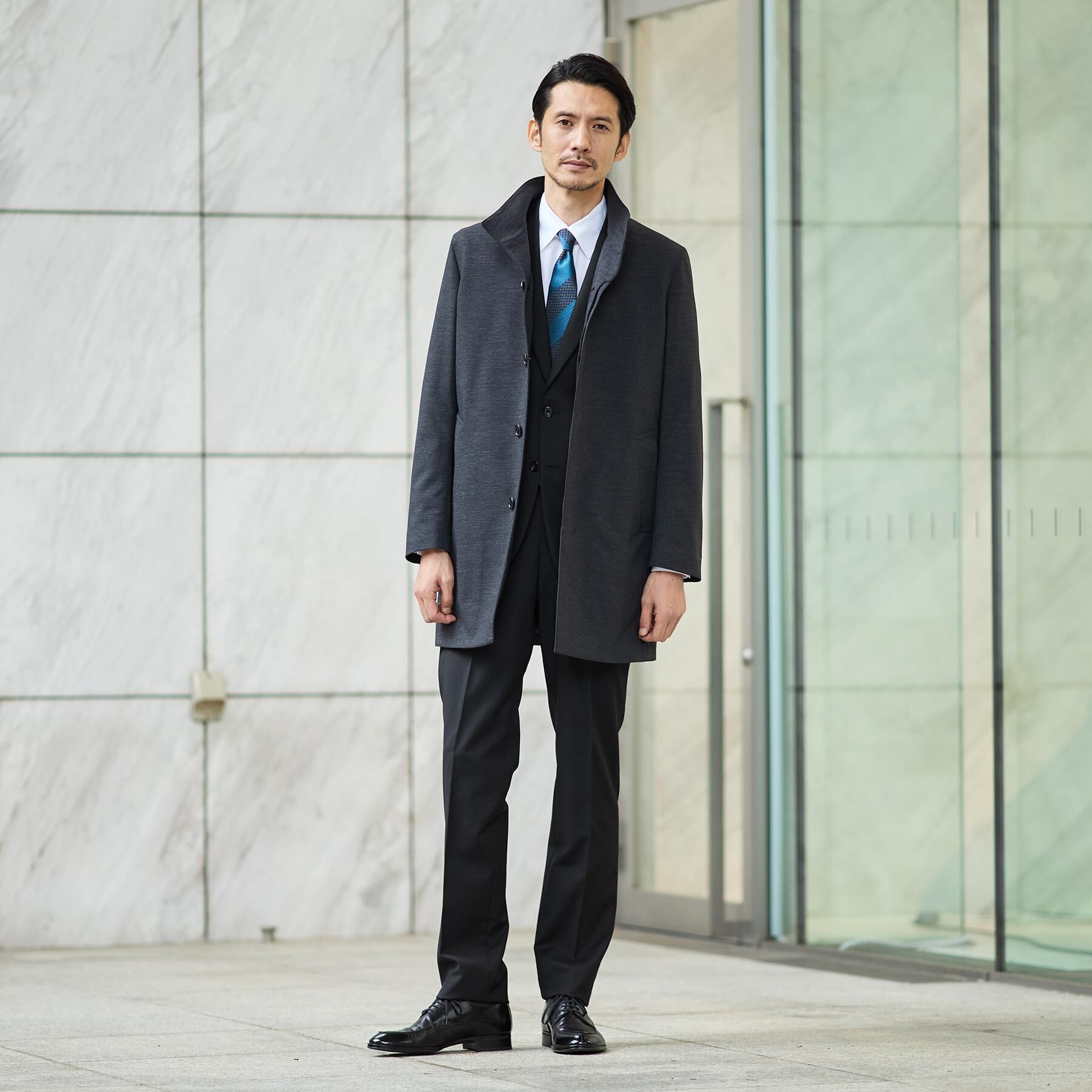 TAKEO KIKUCHI「【ダウンライナー付き】ドビースタンドカラーコート」|その他|