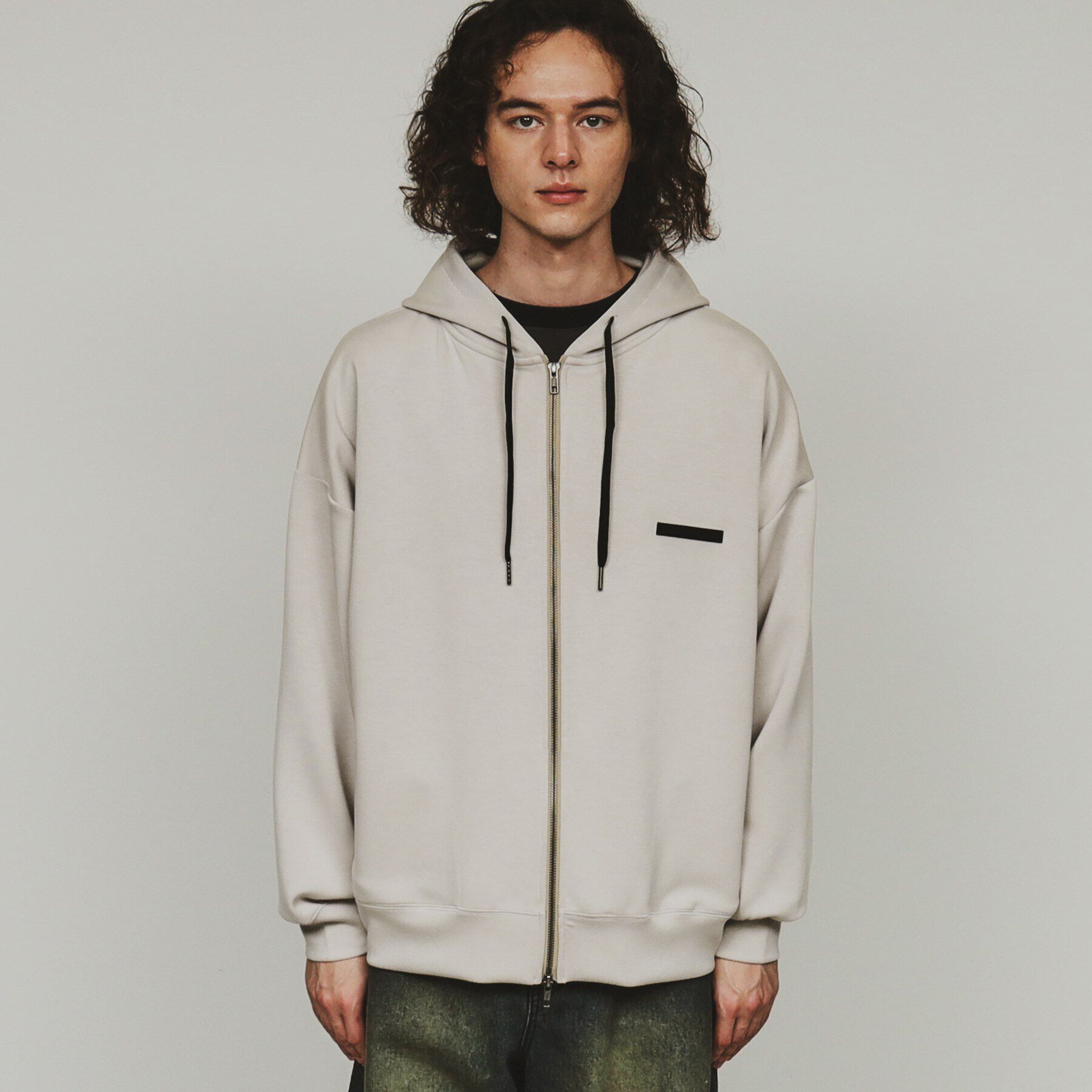 tk.TAKEO KIKUCHI「ワンポイントジップパーカー」|パーカー|