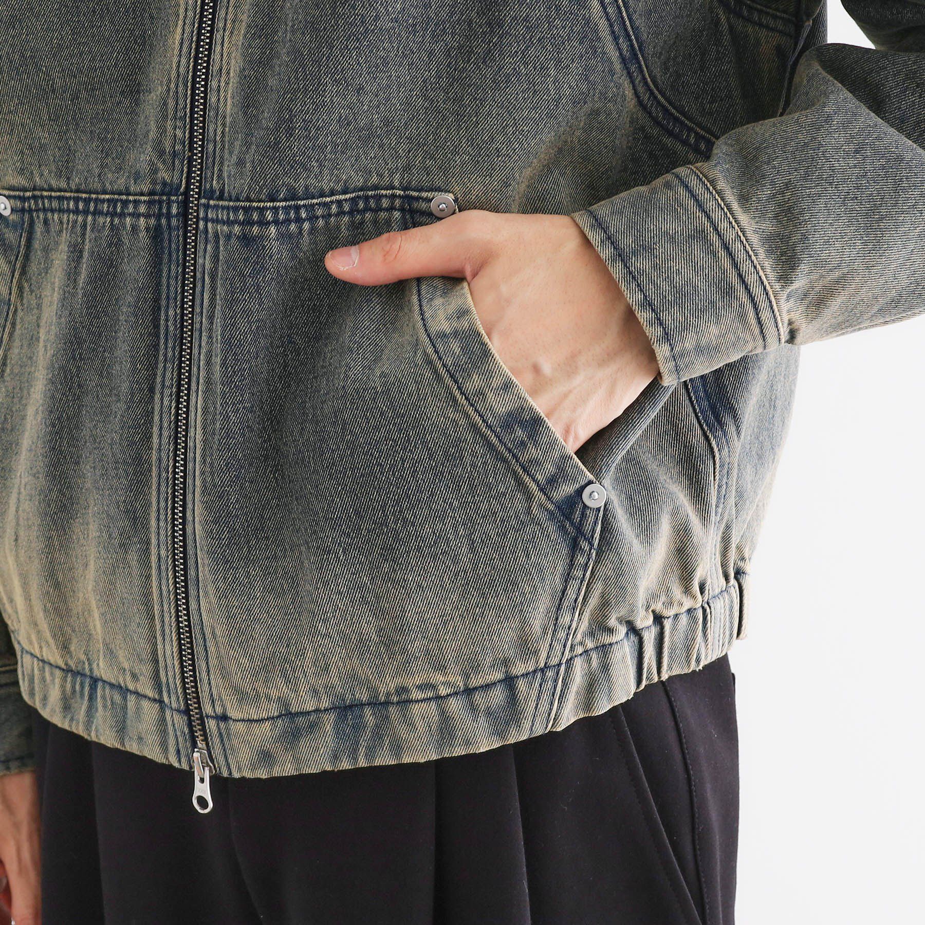 tk.TAKEO KIKUCHI「ヴィンテージライクデニムジップパーカ」|パーカー|