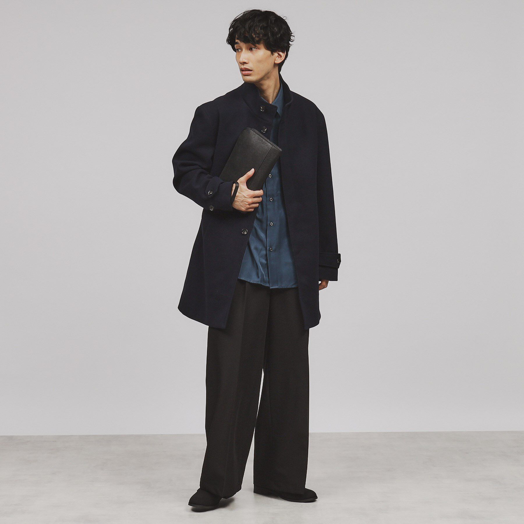 tk.TAKEO KIKUCHI「リアルレザークラッチ（冠婚葬祭OK）」|クラッチバッグ|