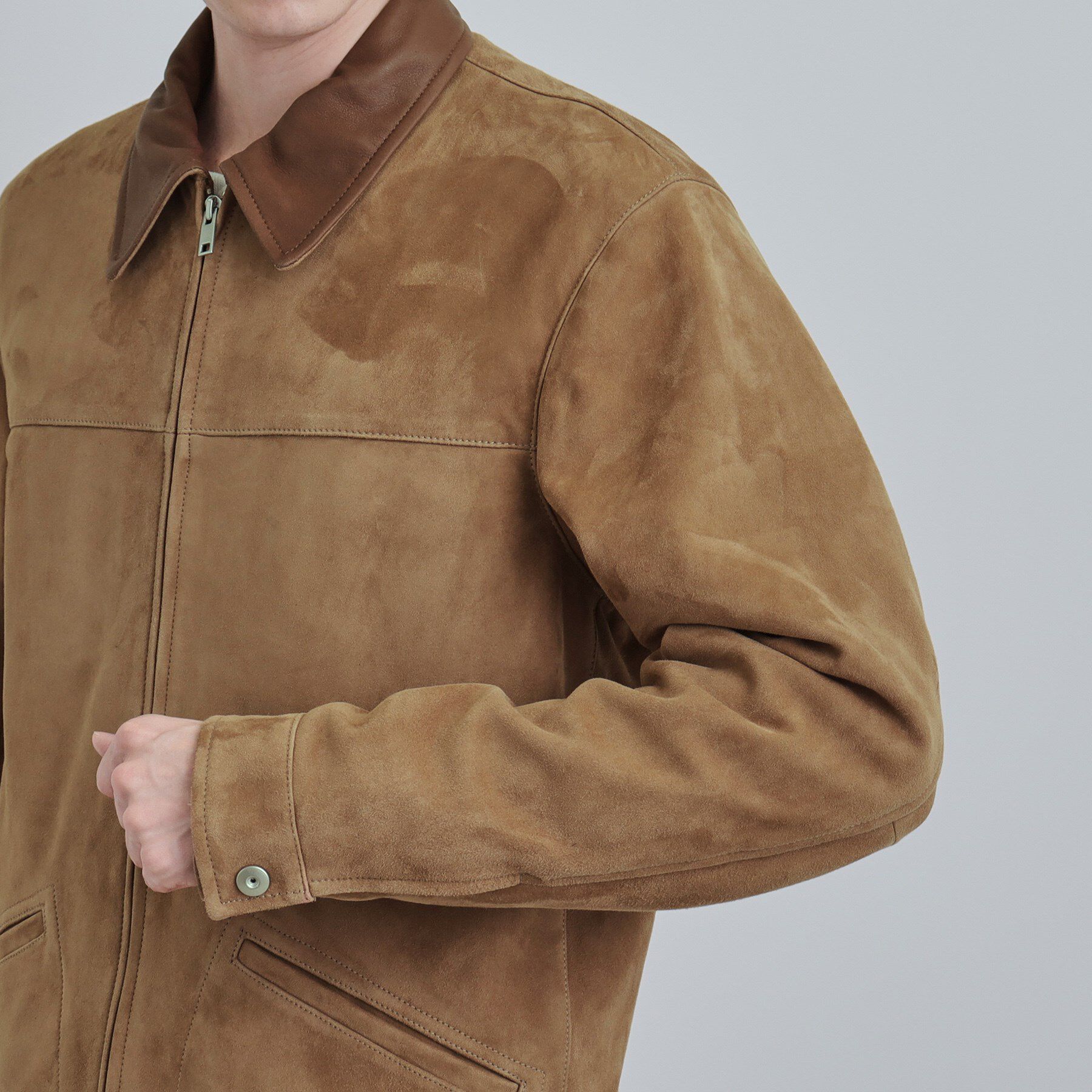 tk.TAKEO KIKUCHI「【本革】レザースポーツジャケット」|ブルゾン・スタジャン|