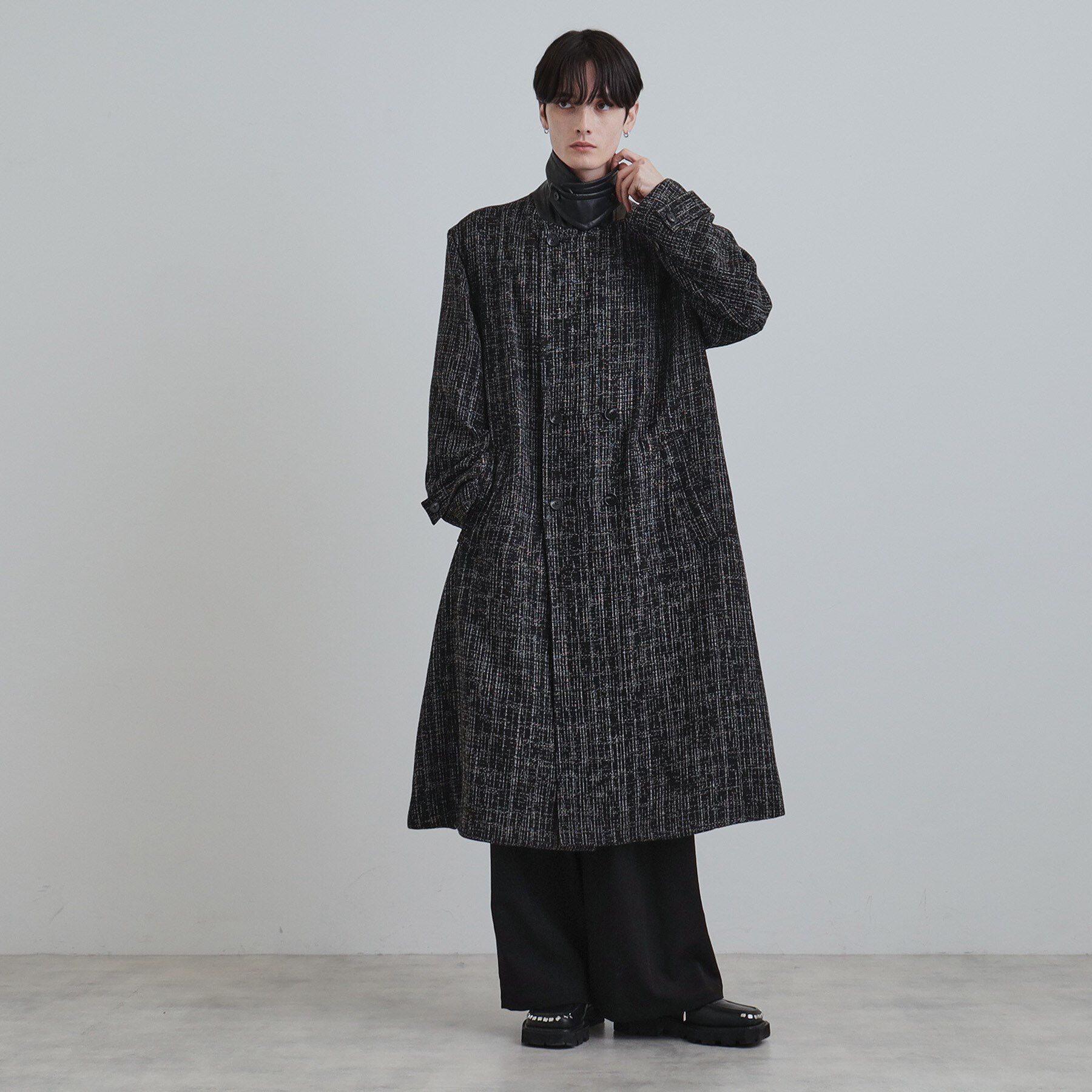 tk.TAKEO KIKUCHI「ツイードダブルオーバーコート」|その他|