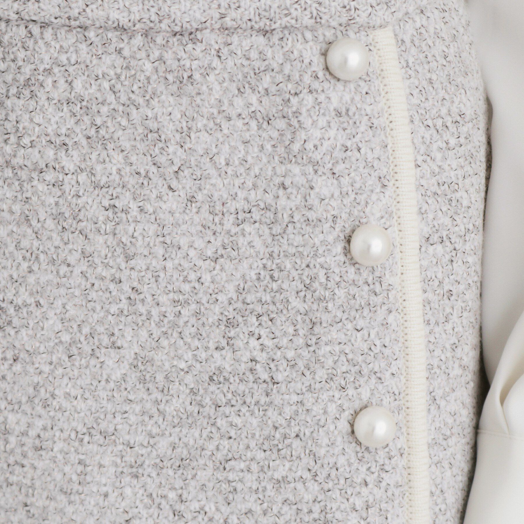 index「《美人百花掲載》パール調ツイードライクタイトスカート/セットアップ対応【洗濯機洗い可】」|スカート|