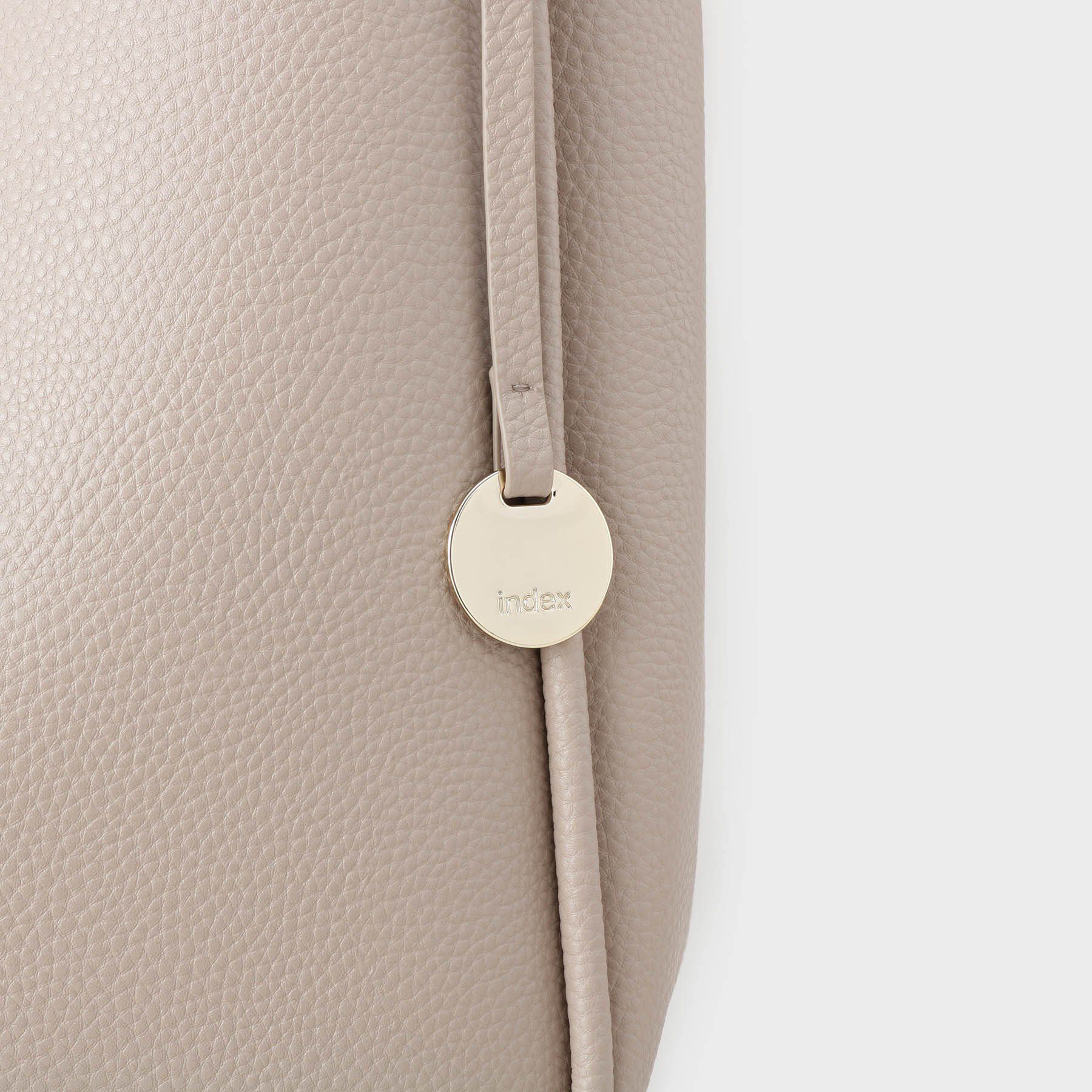 index「【A4サイズ収納可能】コインチャーム付きトートバッグ」|トートバッグ|