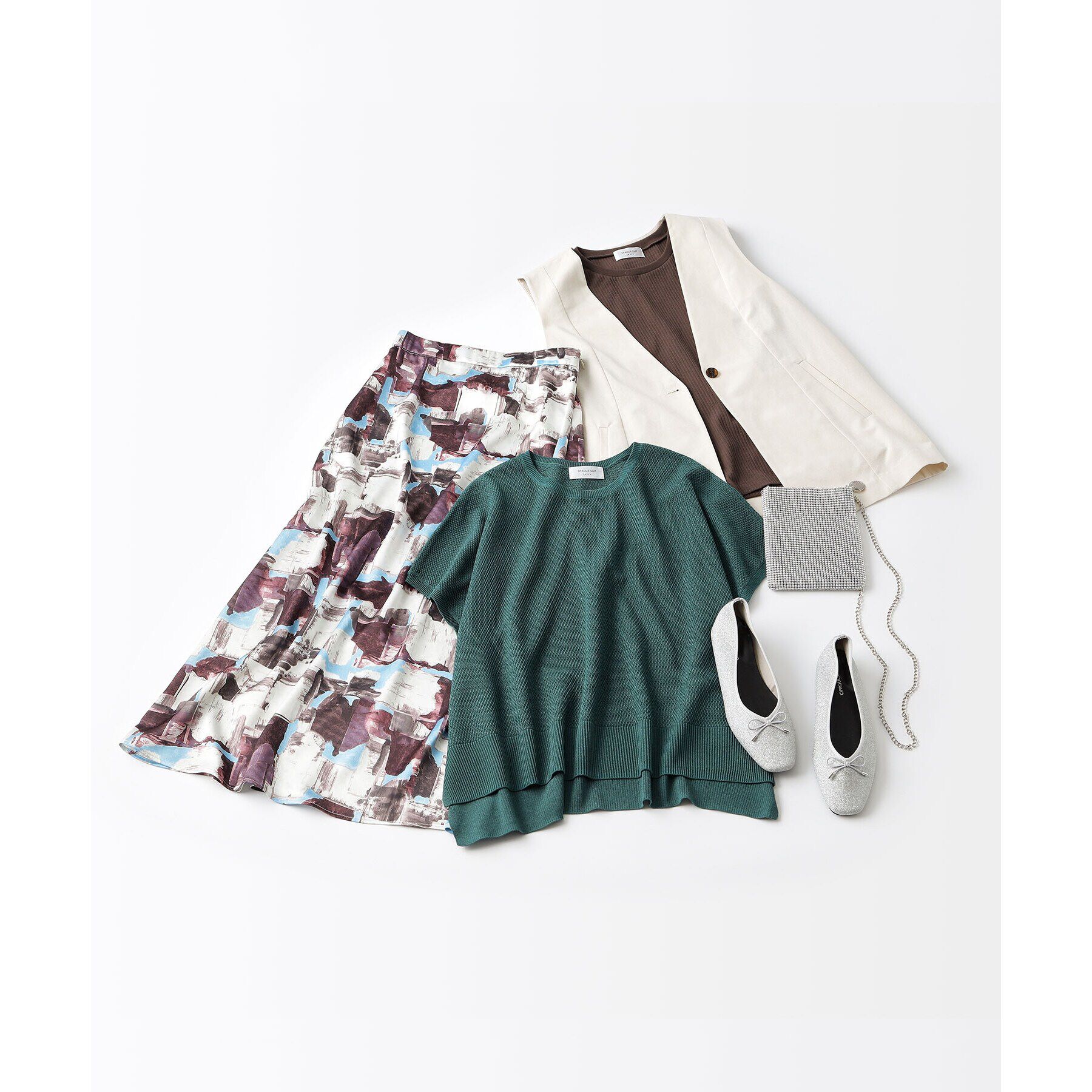 OPAQUE.CLIP「【定番】名品フラットバレエシューズ」|パンプス|