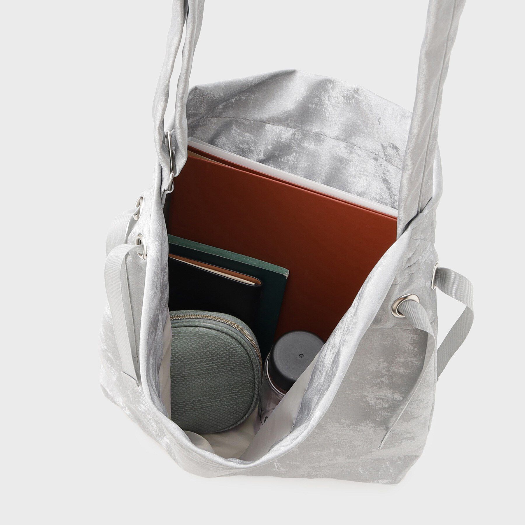 OPAQUE.CLIP「【2WAY／A4サイズ対応】ドローストリングサイドリボンショルダーバッグ」|ショルダー・メッセンジャー|