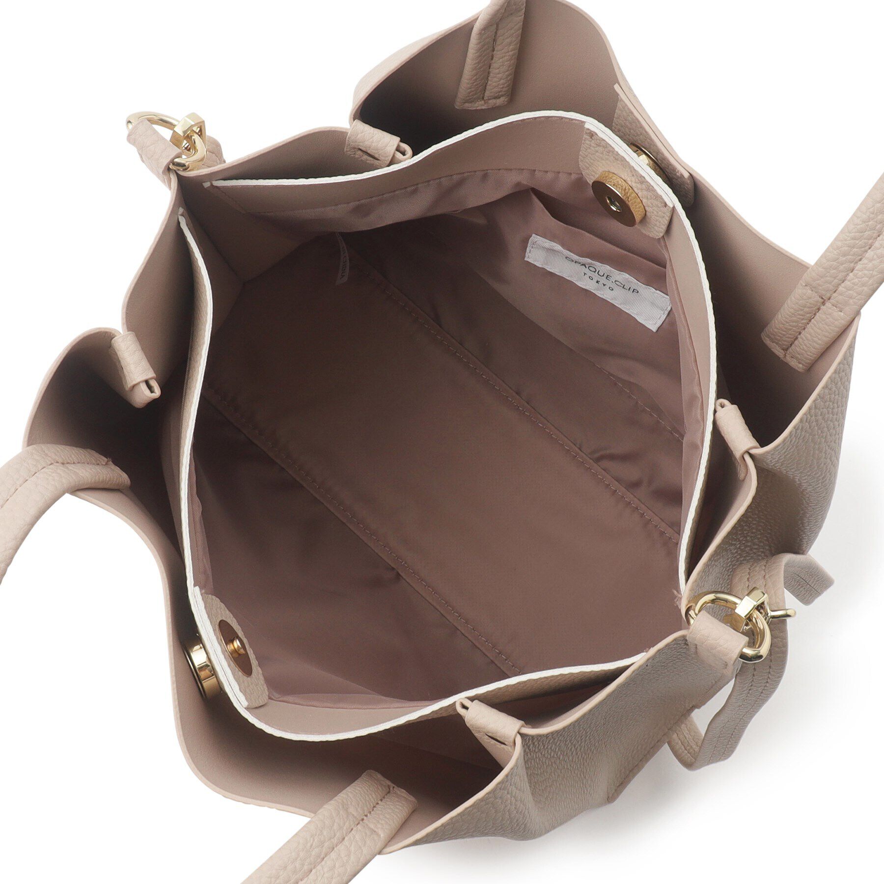 OPAQUE.CLIP「【2WAY/通勤対応】3層ミドルトートバッグ」|トートバッグ|