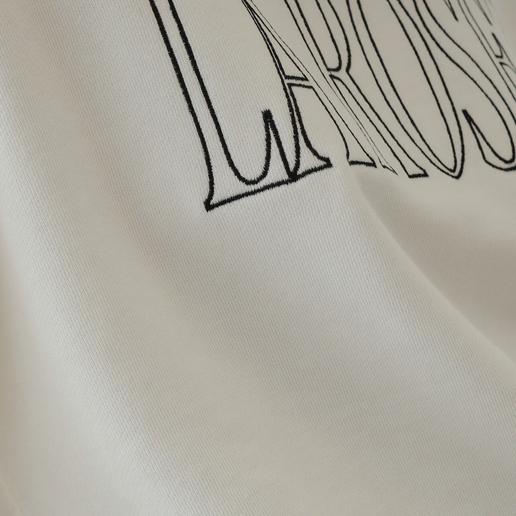 OPAQUE.CLIP「《美人百花掲載》ロゴ裏毛ショートトップス【洗濯機洗い可】」|Tシャツ・カットソー|