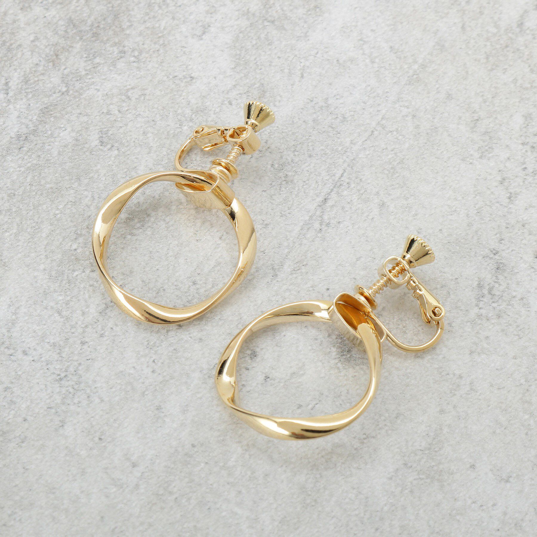 OPAQUE.CLIP「メタルリングイヤリング」|イヤリング|