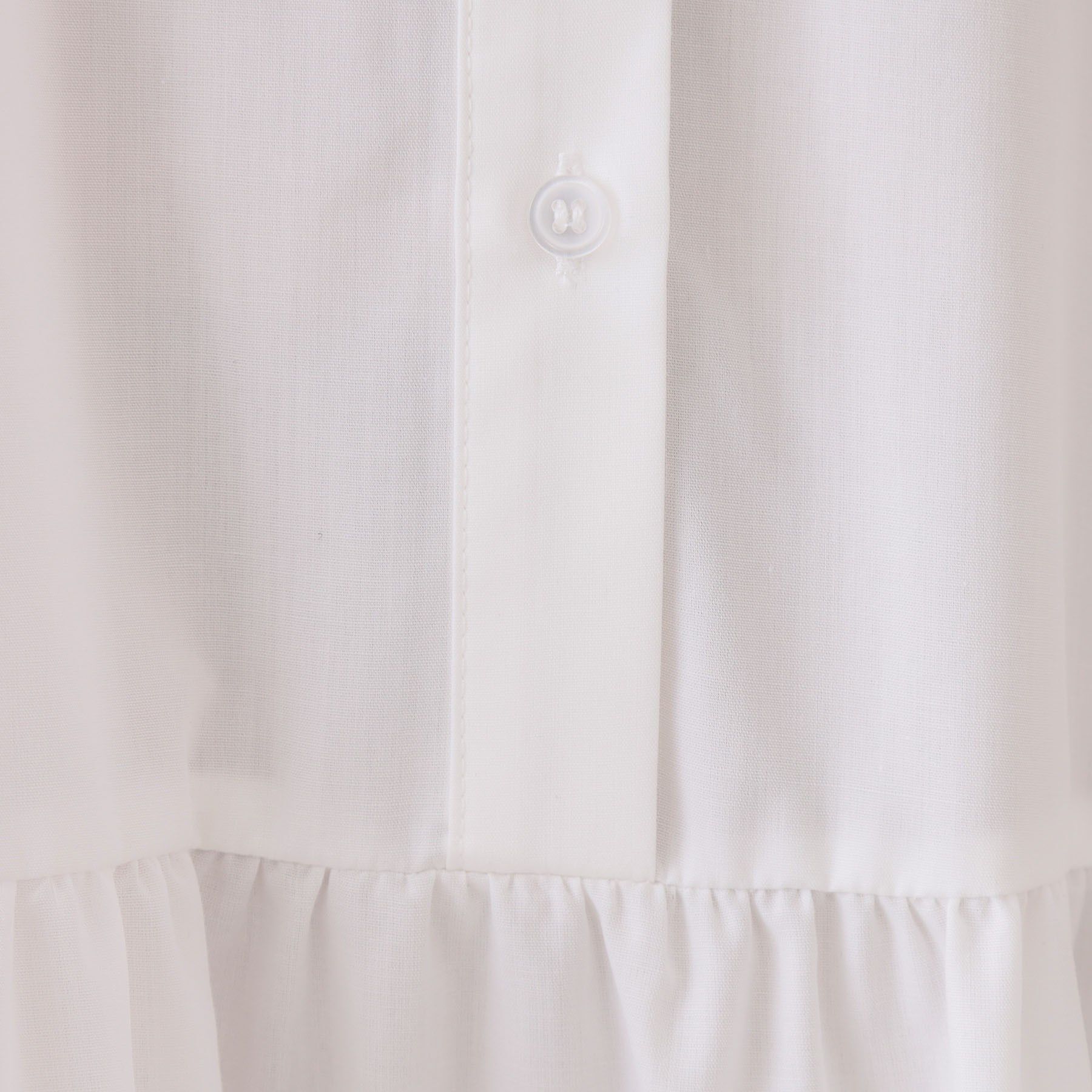 OPAQUE.CLIP「裾タックティアードシャツワンピース【洗濯機洗い可】」|ワンピース|