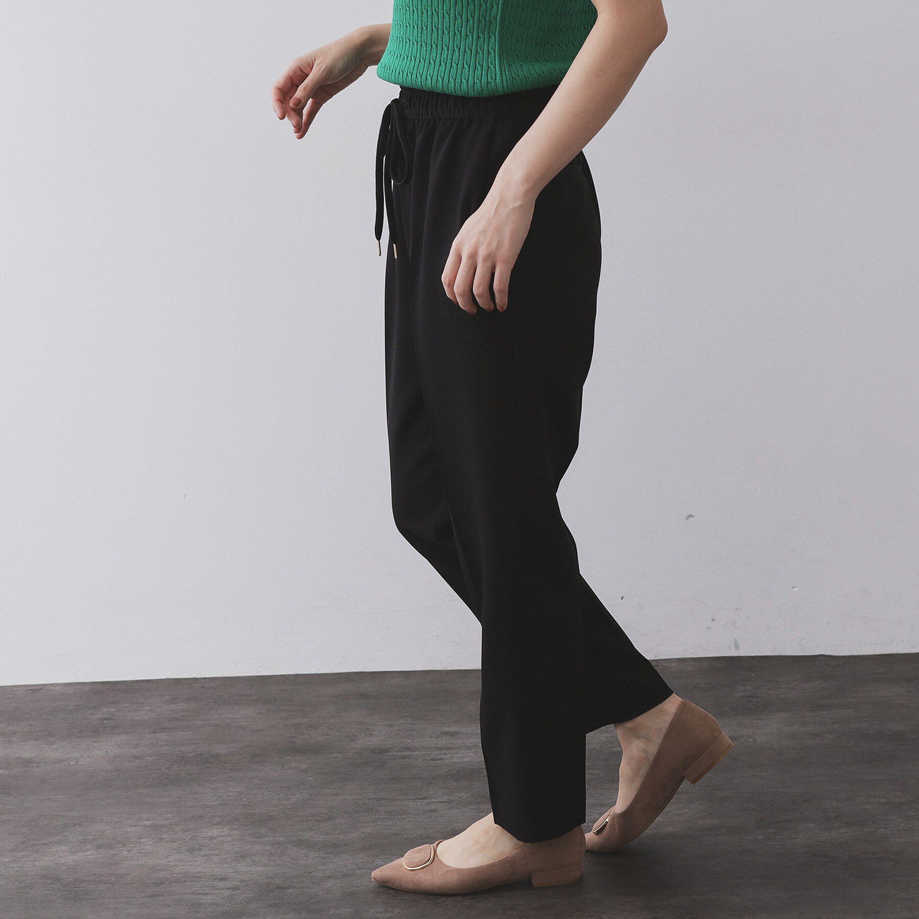 OPAQUE.CLIP「ストレッチ美脚イージーテーパードパンツ【防シワ/洗濯機洗い可】」|その他|