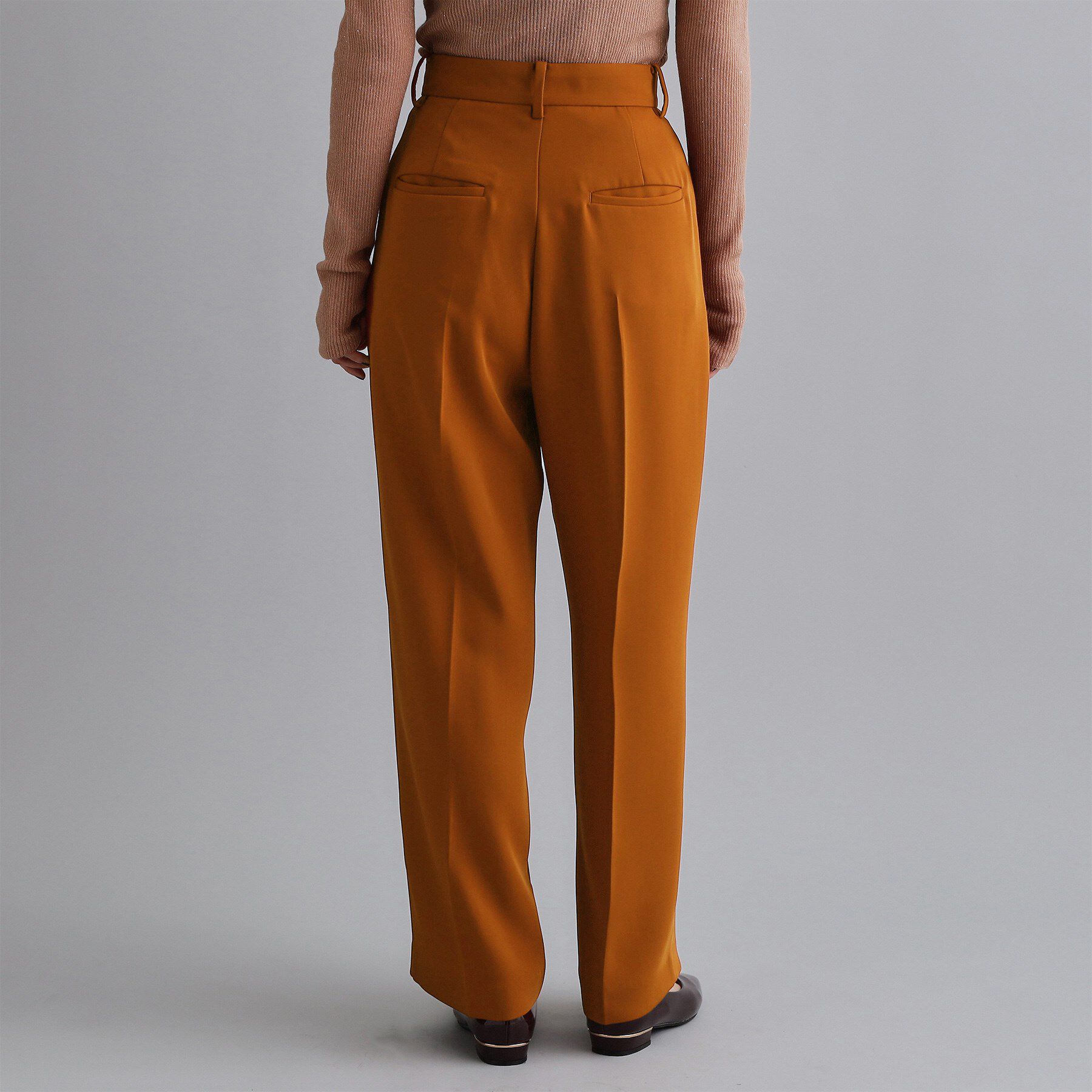 OPAQUE.CLIP「【es】タックワイドストレートパンツ【洗濯機OK/防シワ/UVケア/接触冷感/吸水速乾】」|その他|