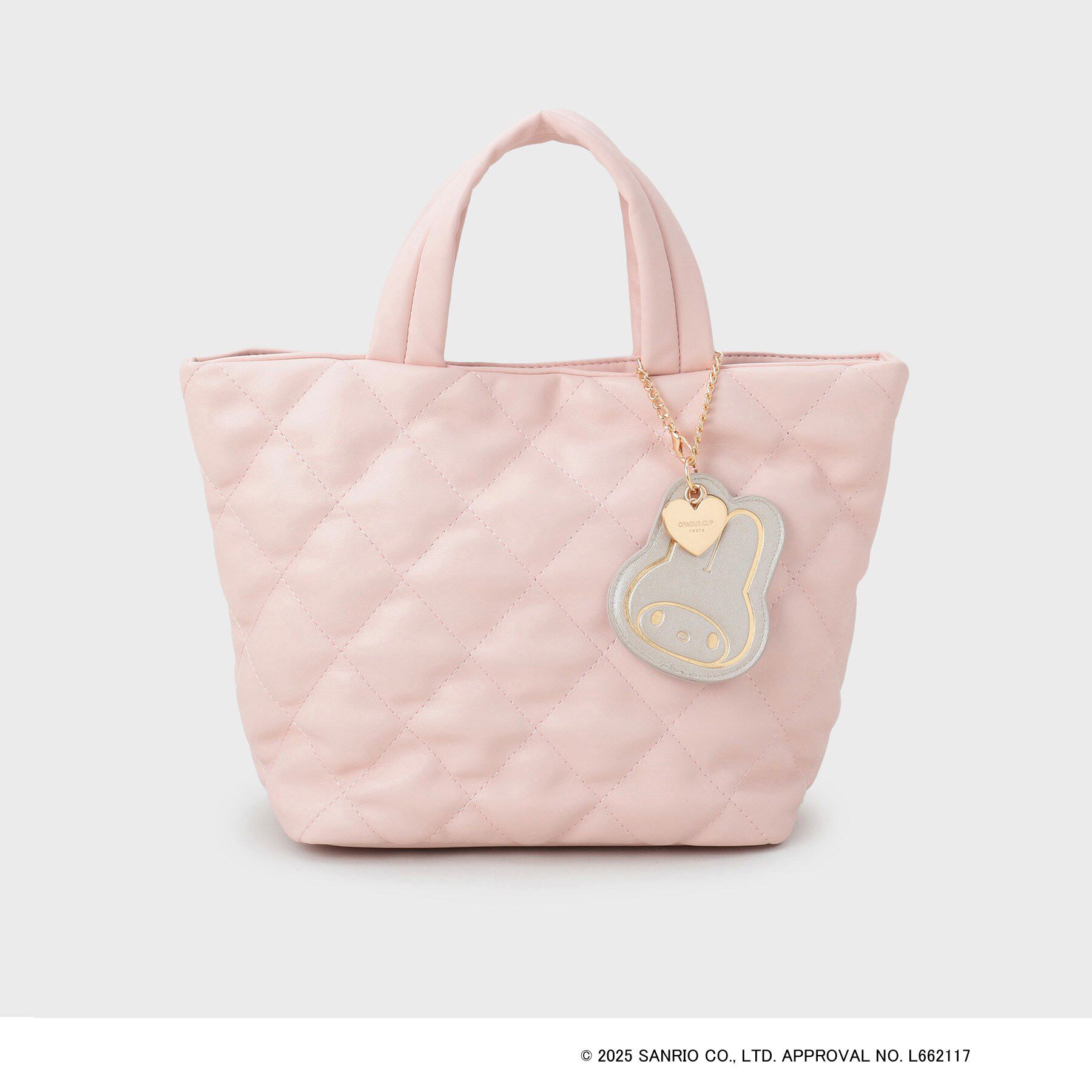 OPAQUE.CLIP「【マイメロディ】キルティングミドルトートバッグ」|トートバッグ|ピンク(872)