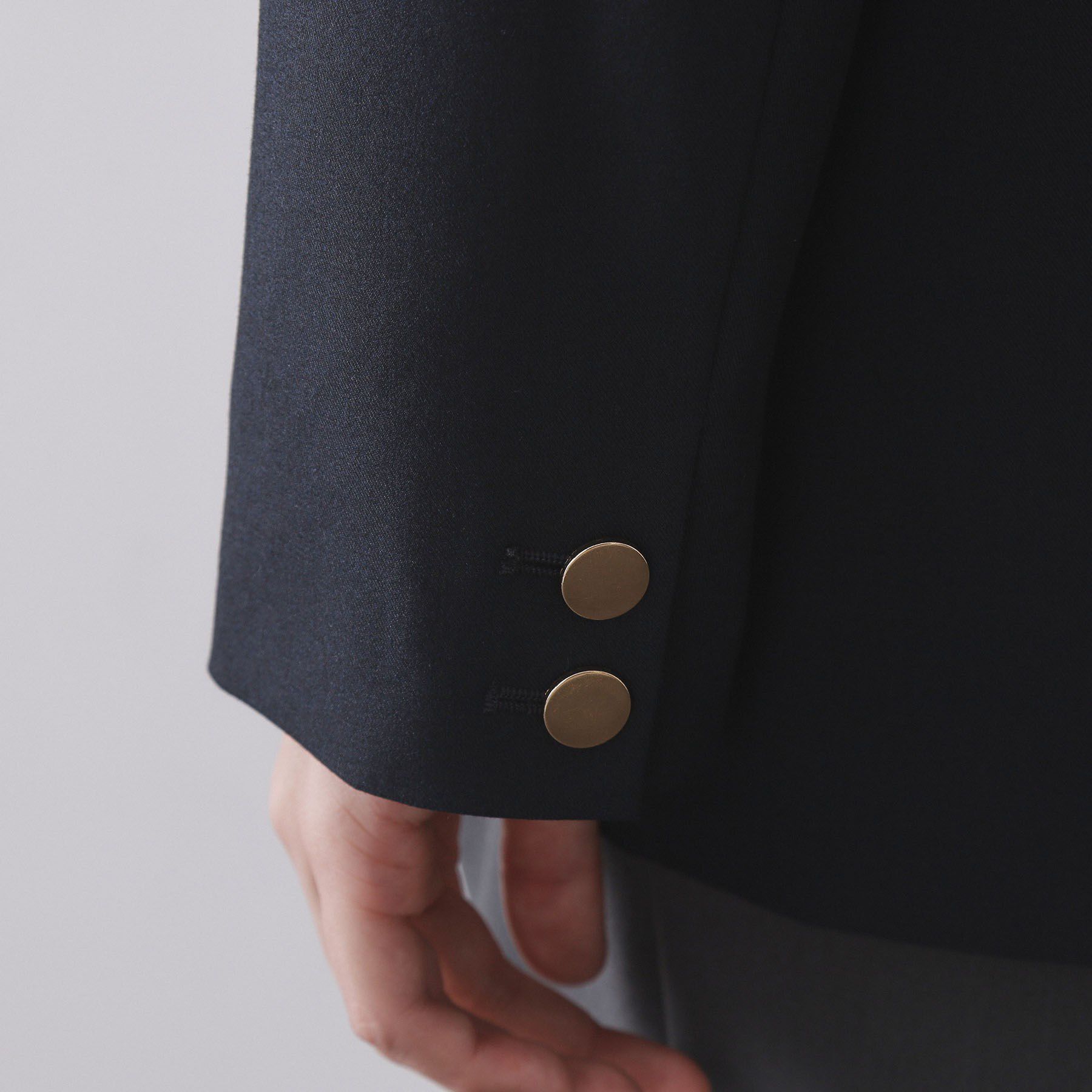 OPAQUE.CLIP「金ボタンダブルブレストテーラードジャケット【洗える】」|テーラードジャケット|