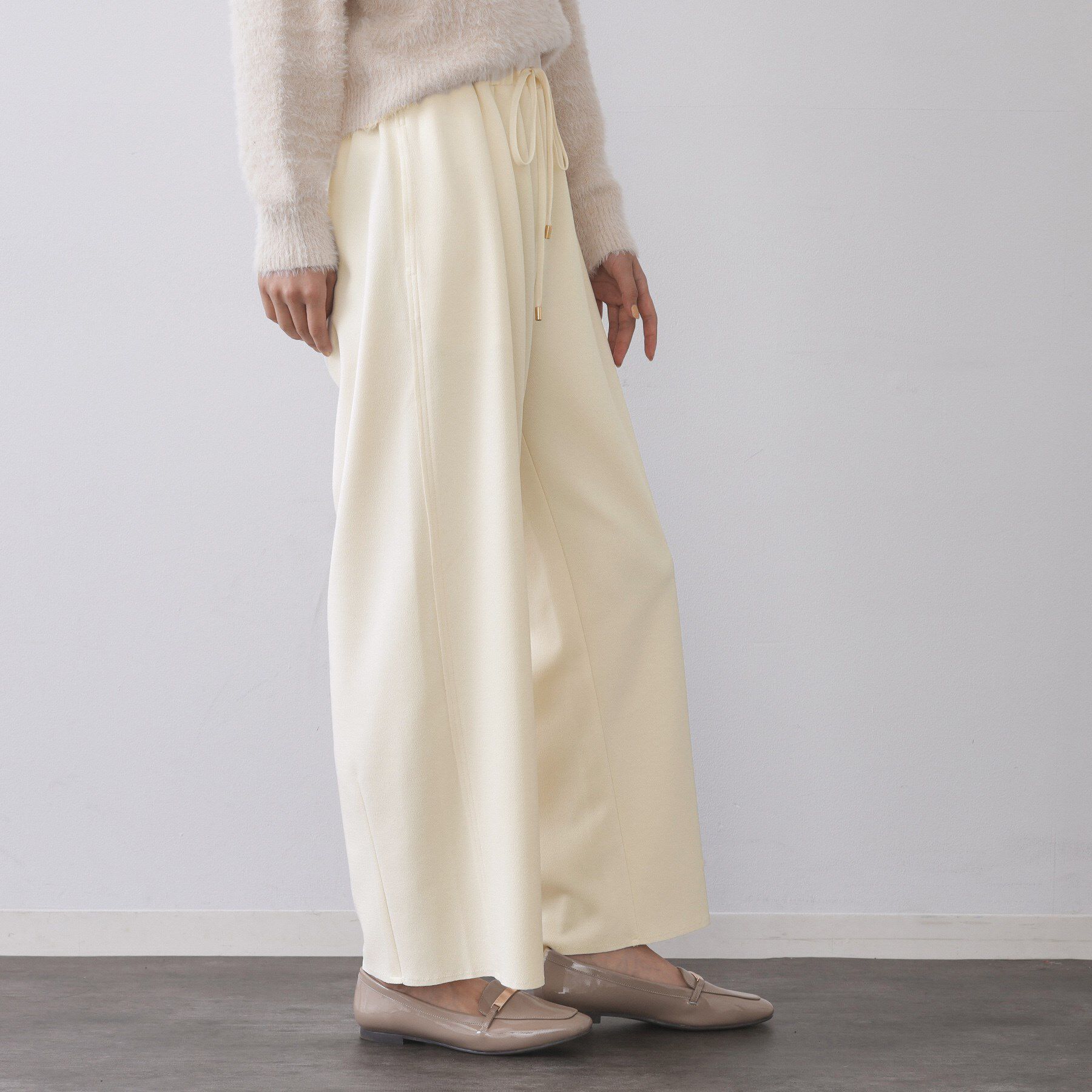 OPAQUE.CLIP「イージーワイドパンツ【洗濯機OK】」|その他|