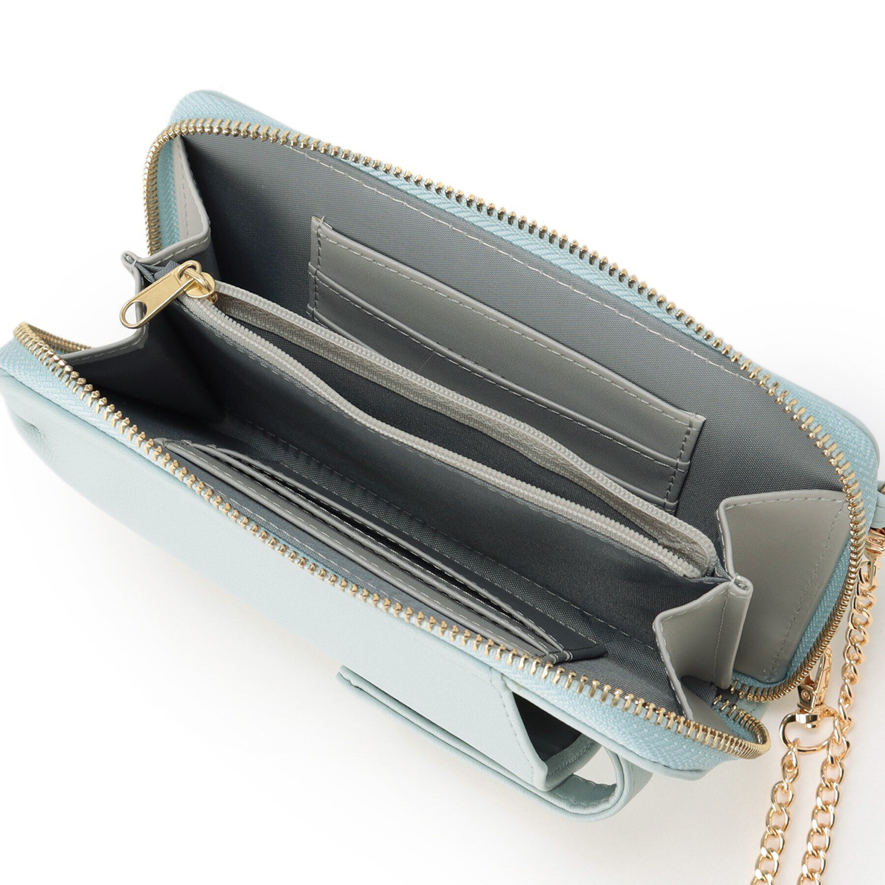 PINK-latte「チェーン付き長財布」|財布|