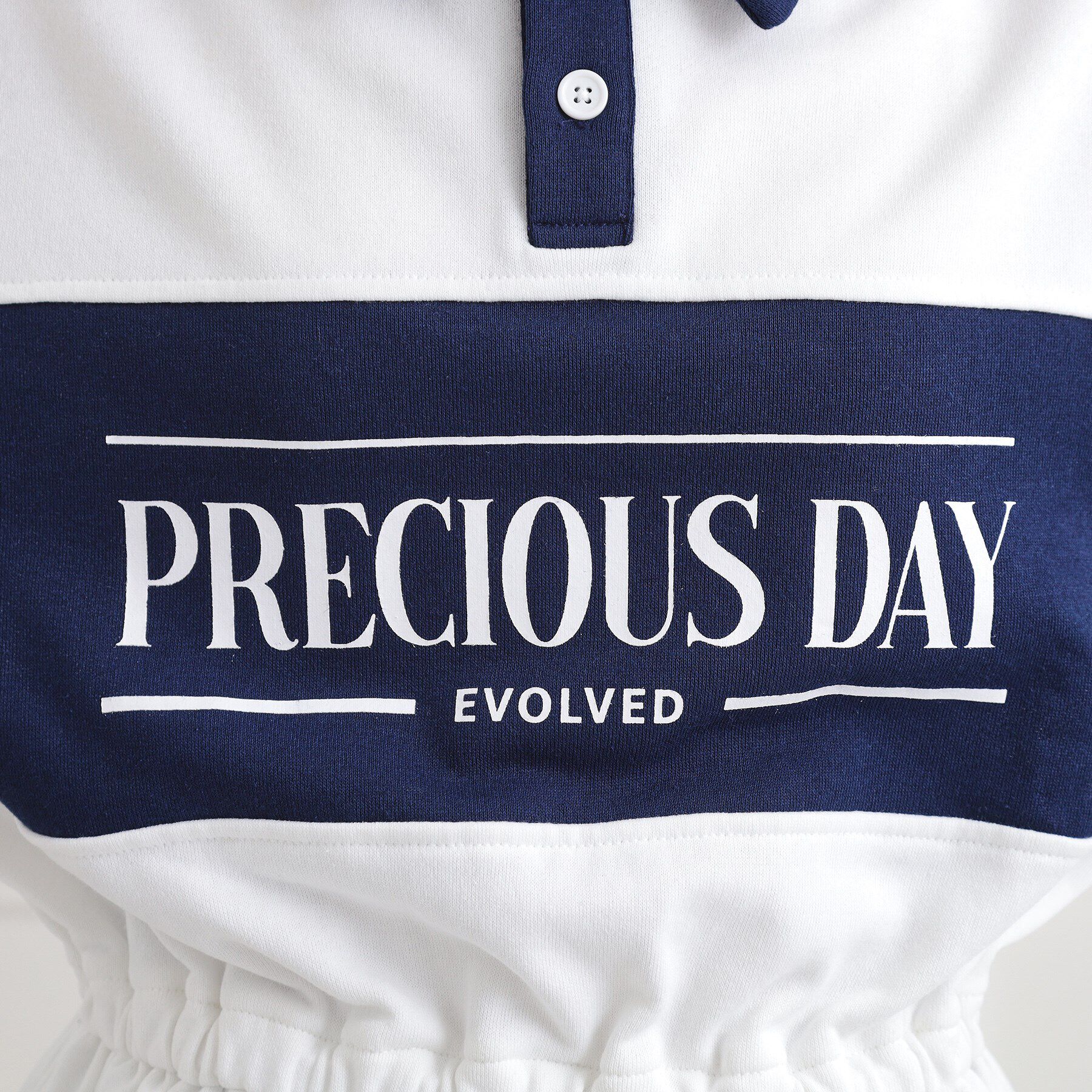 PINK-latte「ミニ裏エリ付きドロストワンピース」|ワンピース|