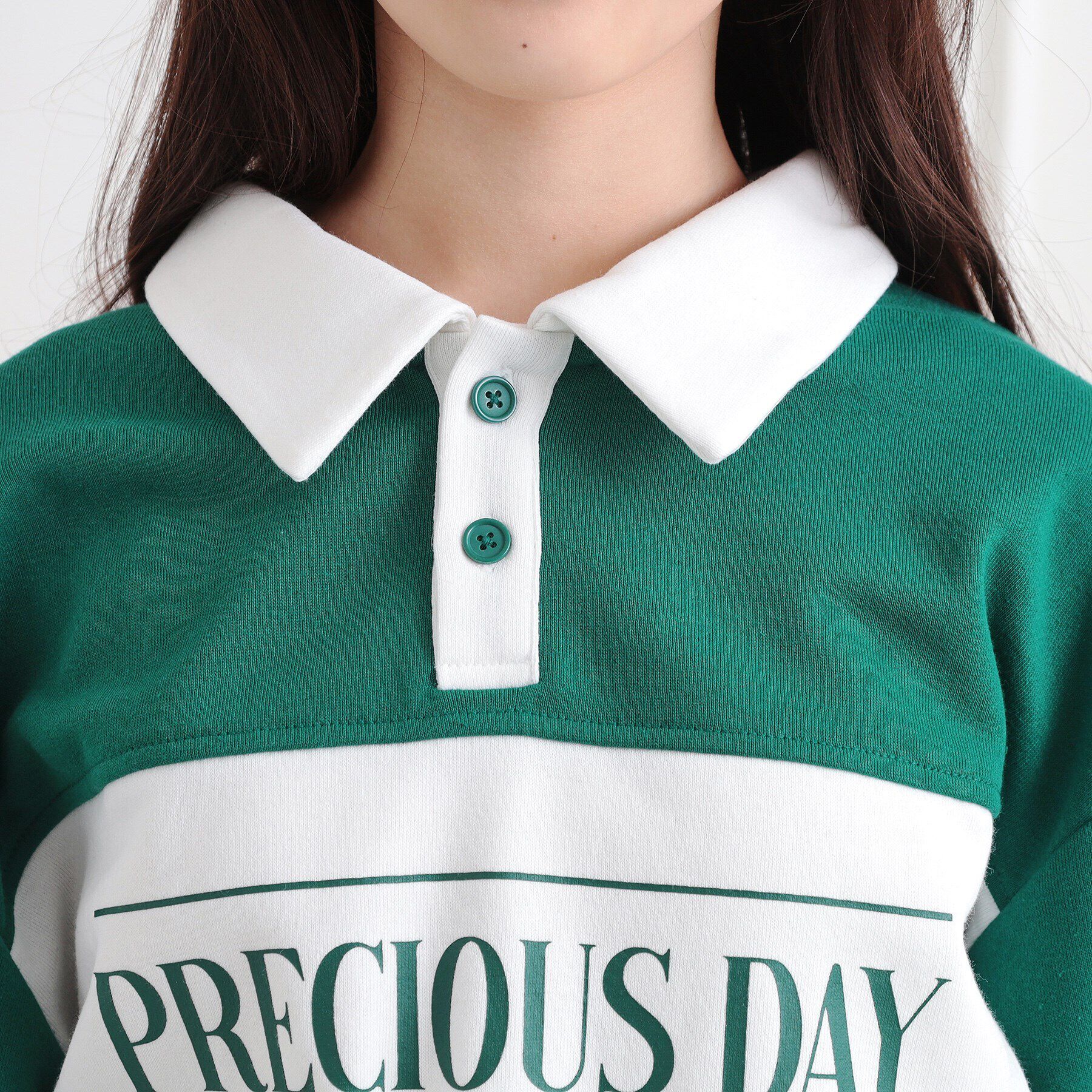 PINK-latte「ミニ裏エリ付きドロストワンピース」|ワンピース|