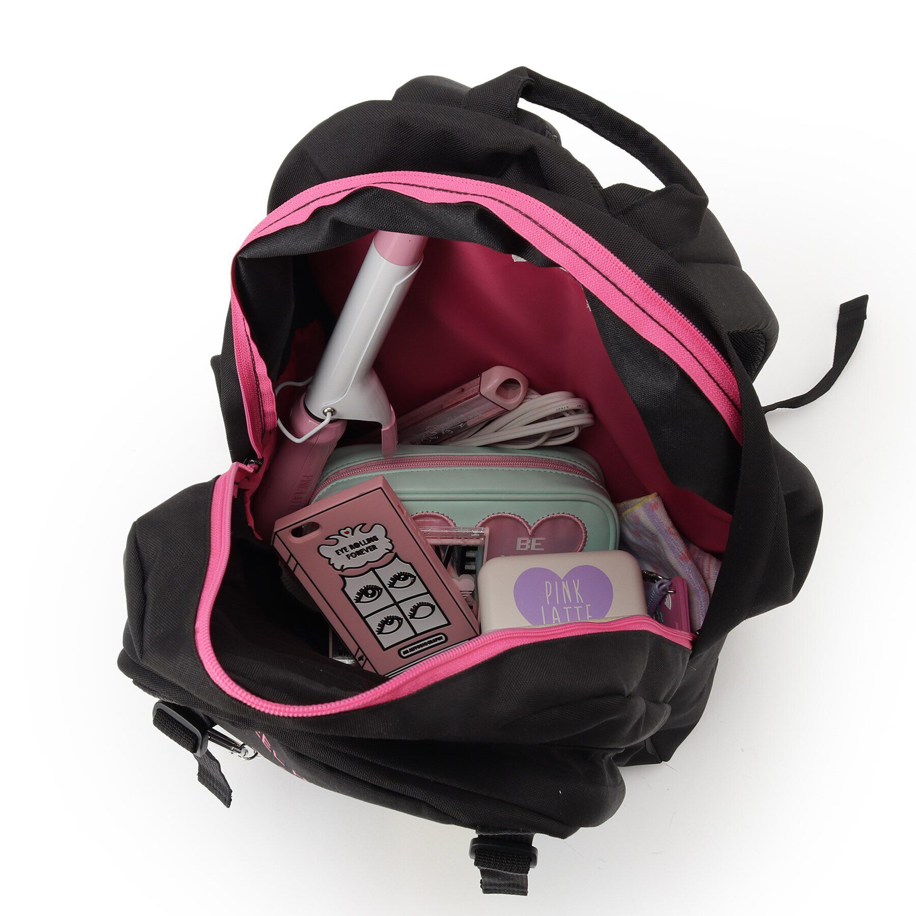 PINK-latte「【容量約29.5Ｌ】ミニポーチ付きリュック」|リュック|