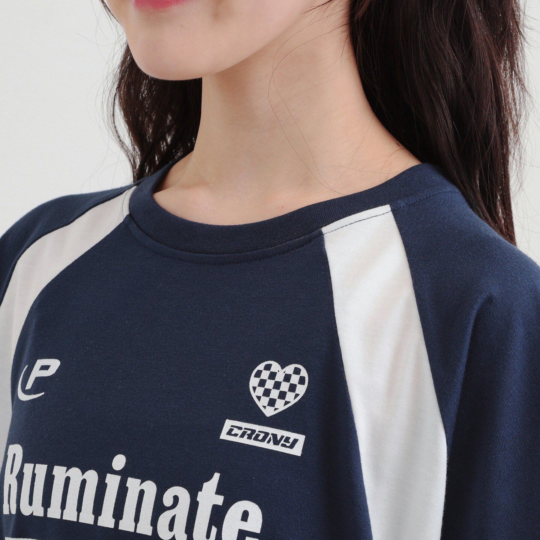 PINK-latte「ビッグゲームTシャツ」|Tシャツ・カットソー|