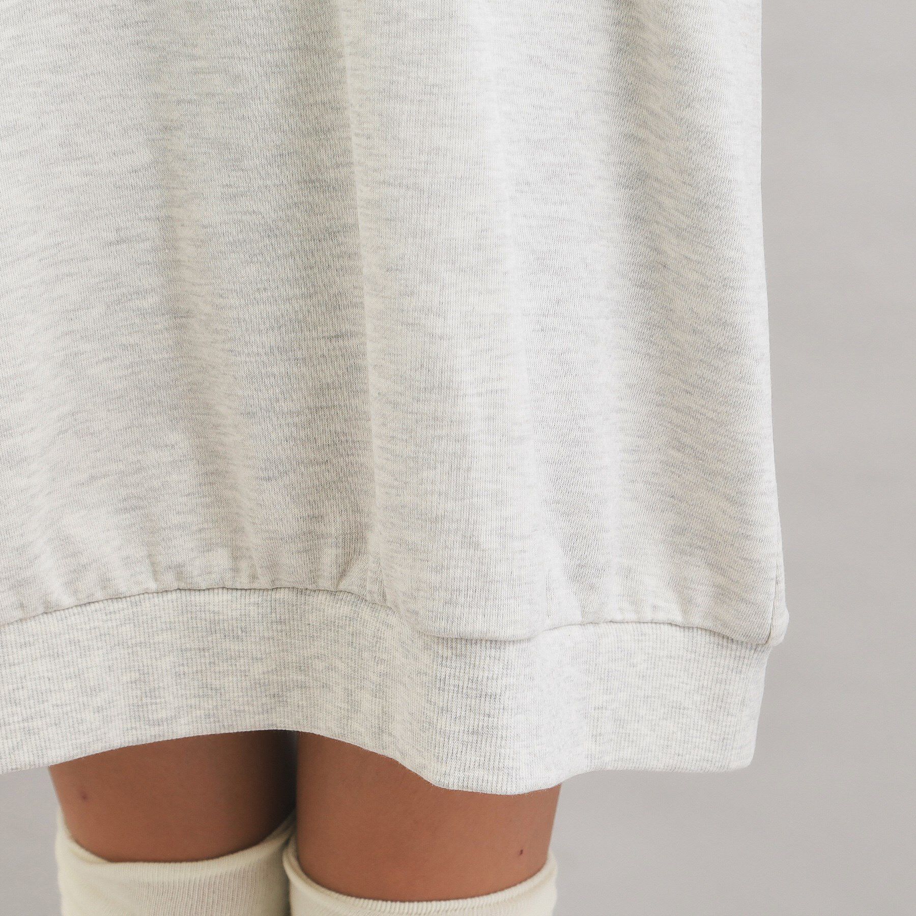 PINK-latte「ナンバー切替ハーフジップワンピース」|ワンピース|