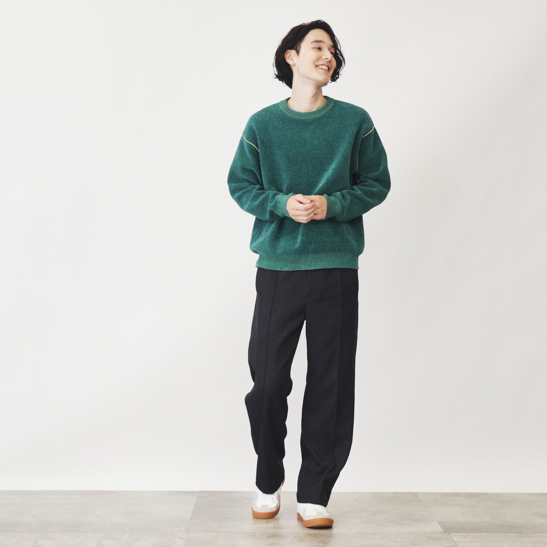 THE SHOP TK「【ハグするニット】モールニットクルーネック　親子リンク/ユニセックス」|ニット・セーター|