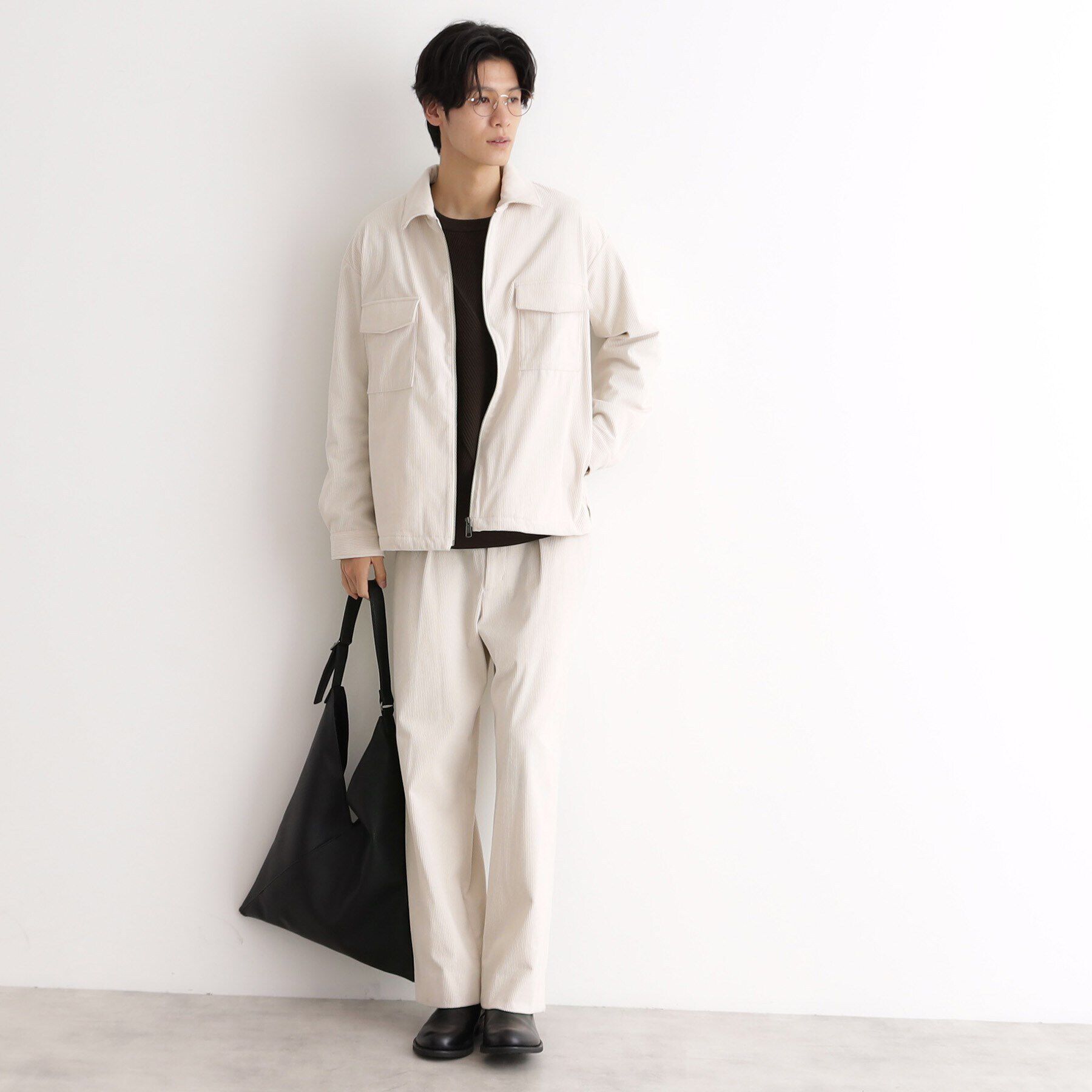 THE SHOP TK「TECUNE/テクウネ コーデュロイCPOジャケット【セットアップ可】」|ブルゾン・スタジャン|