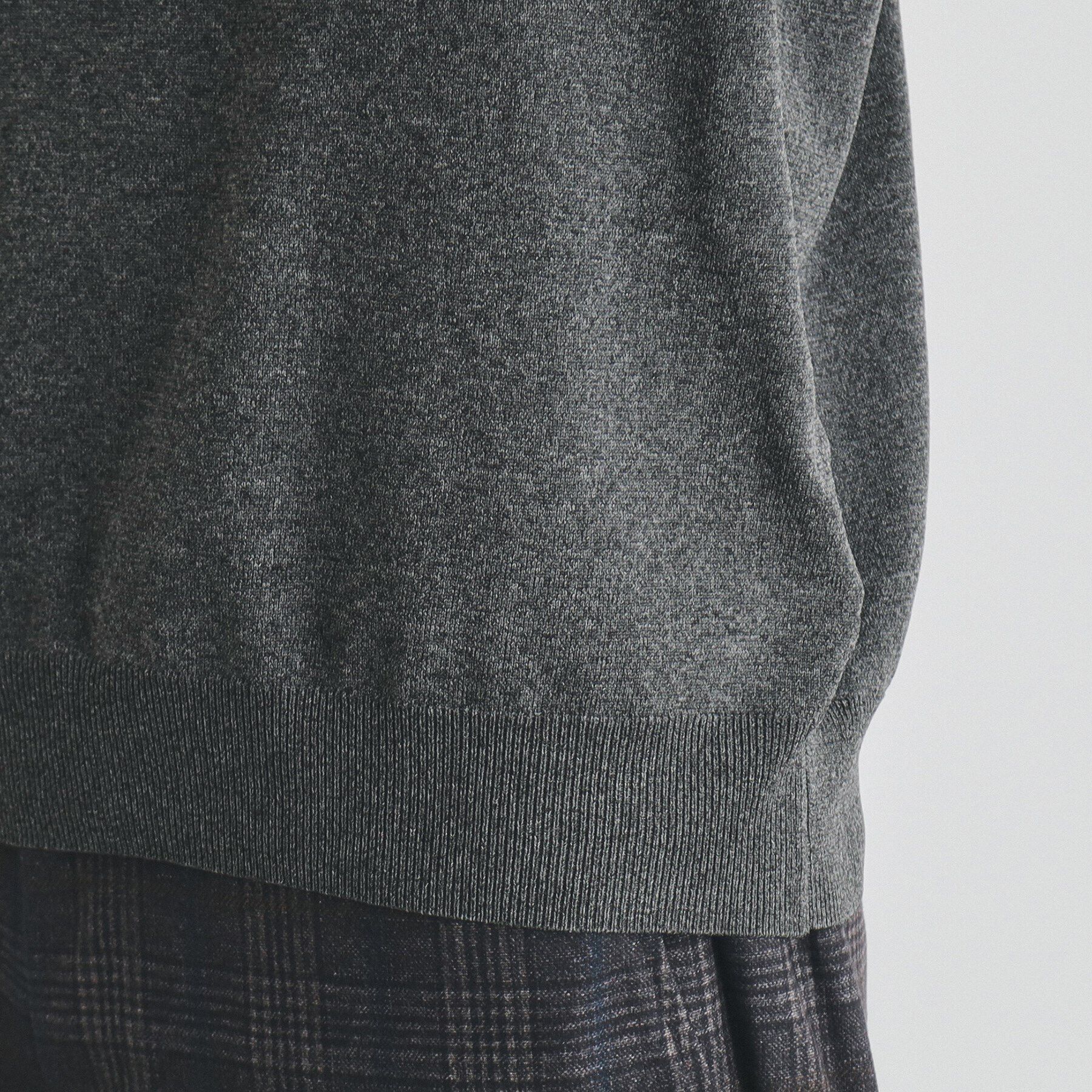 THE SHOP TK「ライトポリタートルニット」|ニット・セーター|