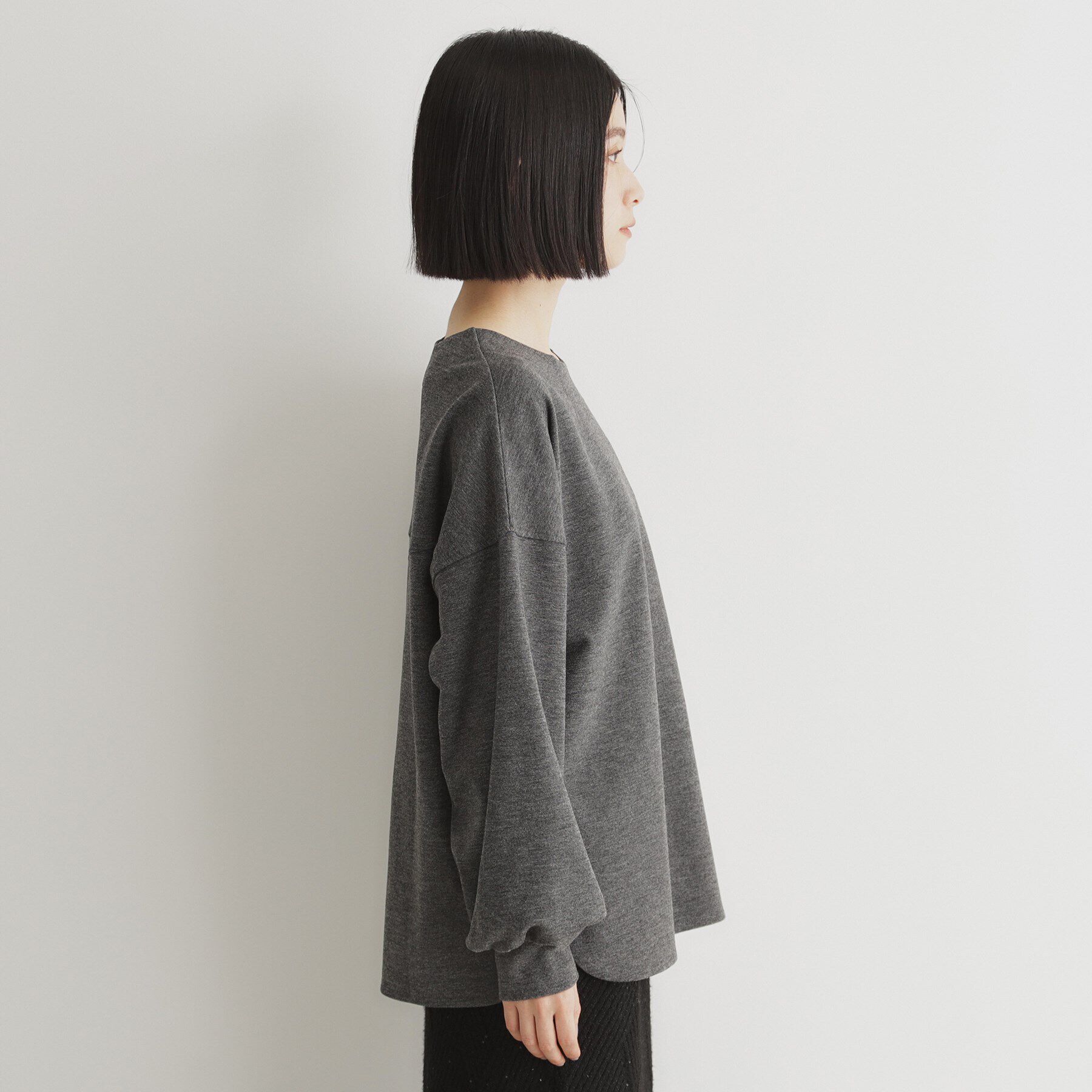 THE SHOP TK「【あったか機能】サーモジャージプルオーバー/洗える」|Tシャツ・カットソー|