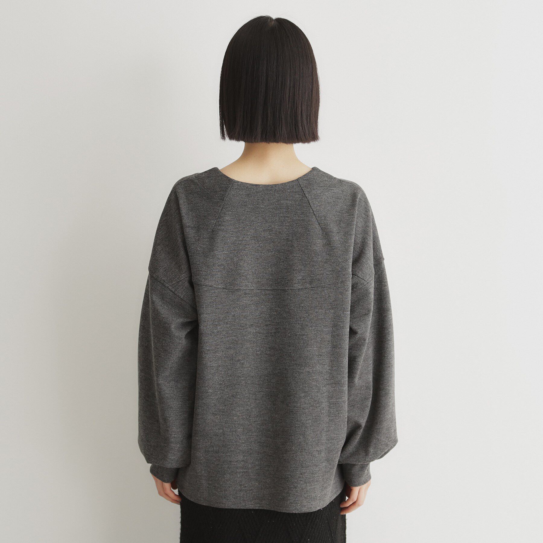 THE SHOP TK「【あったか機能】サーモジャージプルオーバー/洗える」|Tシャツ・カットソー|