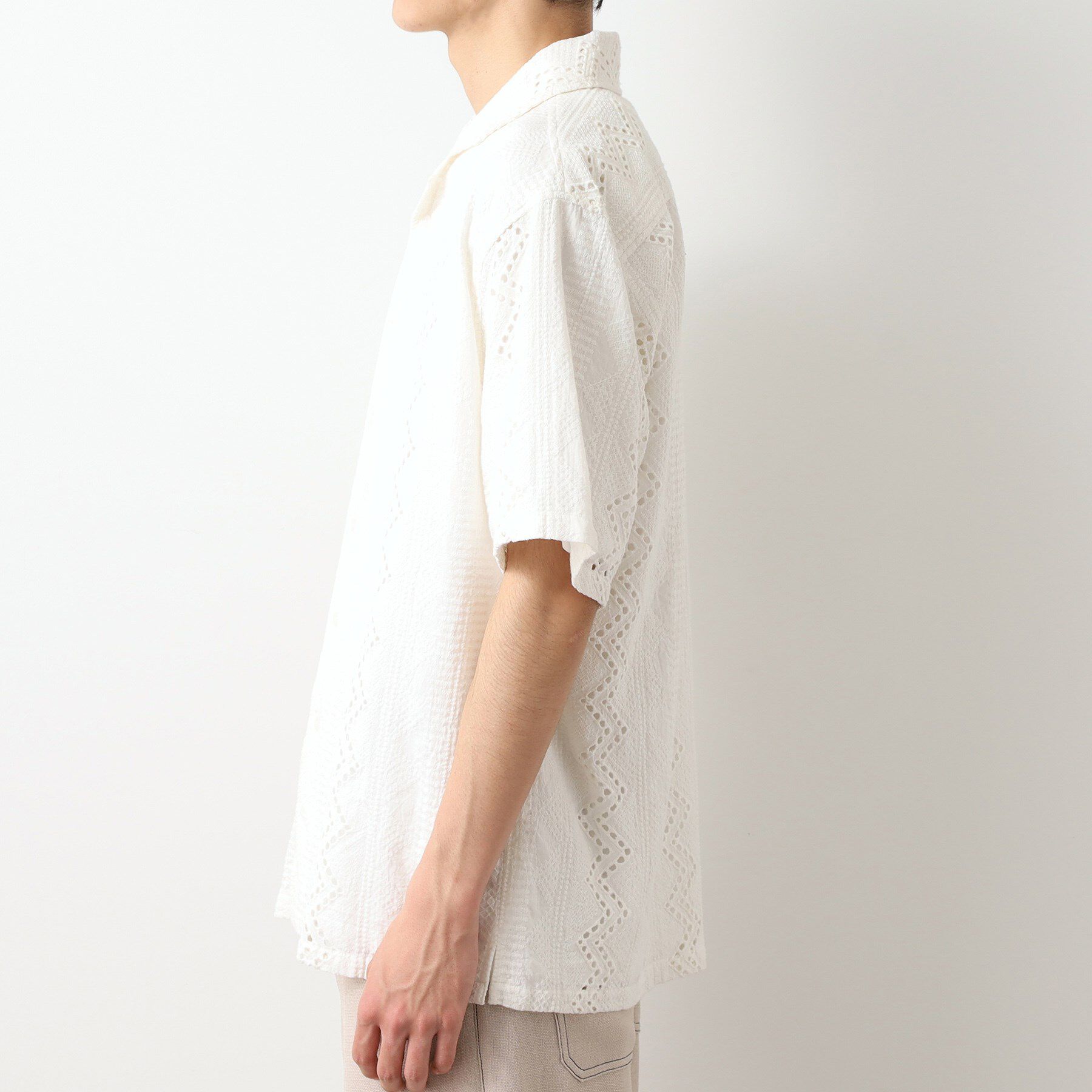 THE SHOP TK「インド刺繍半袖シャツ　【親子リンク/洗濯機OK】」|シャツ・ブラウス|