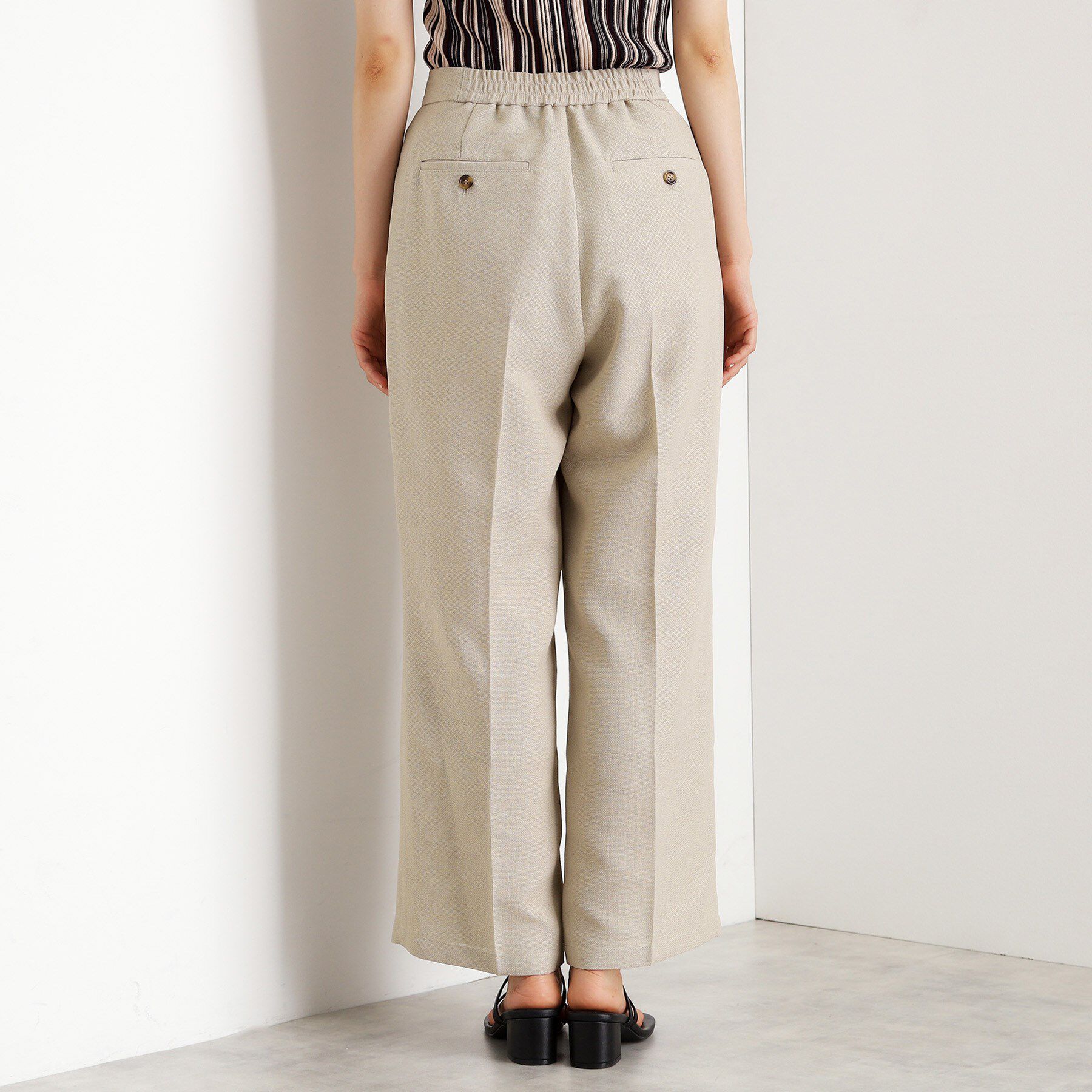 THE SHOP TK「パナマパンツ【洗える】」|その他|