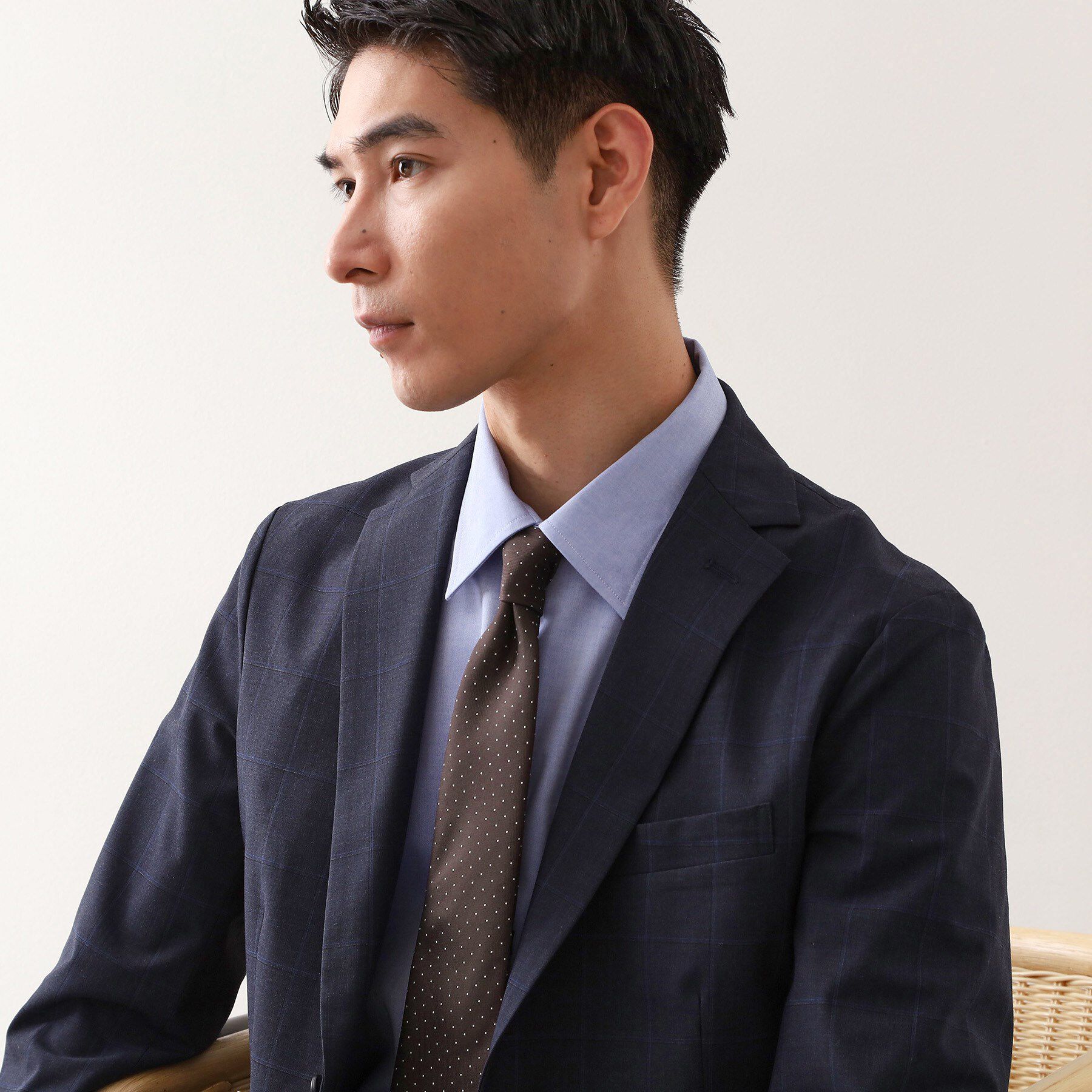 THE SHOP TK「アソートピンドットネクタイ 【洗濯機OK】」|ネクタイ・蝶ネクタイ|