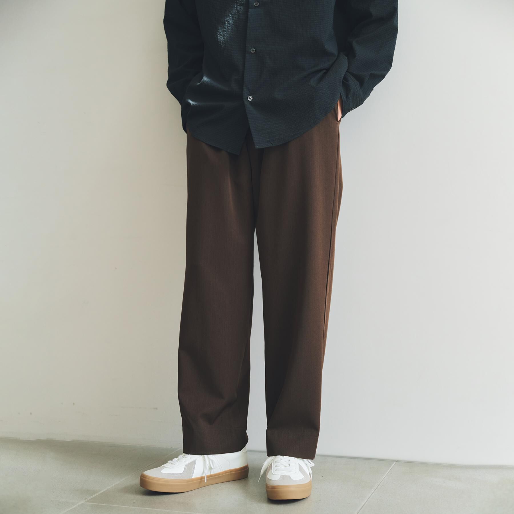 THE SHOP TK「セミワイドイージーパンツ【洗濯機OK】」|その他|