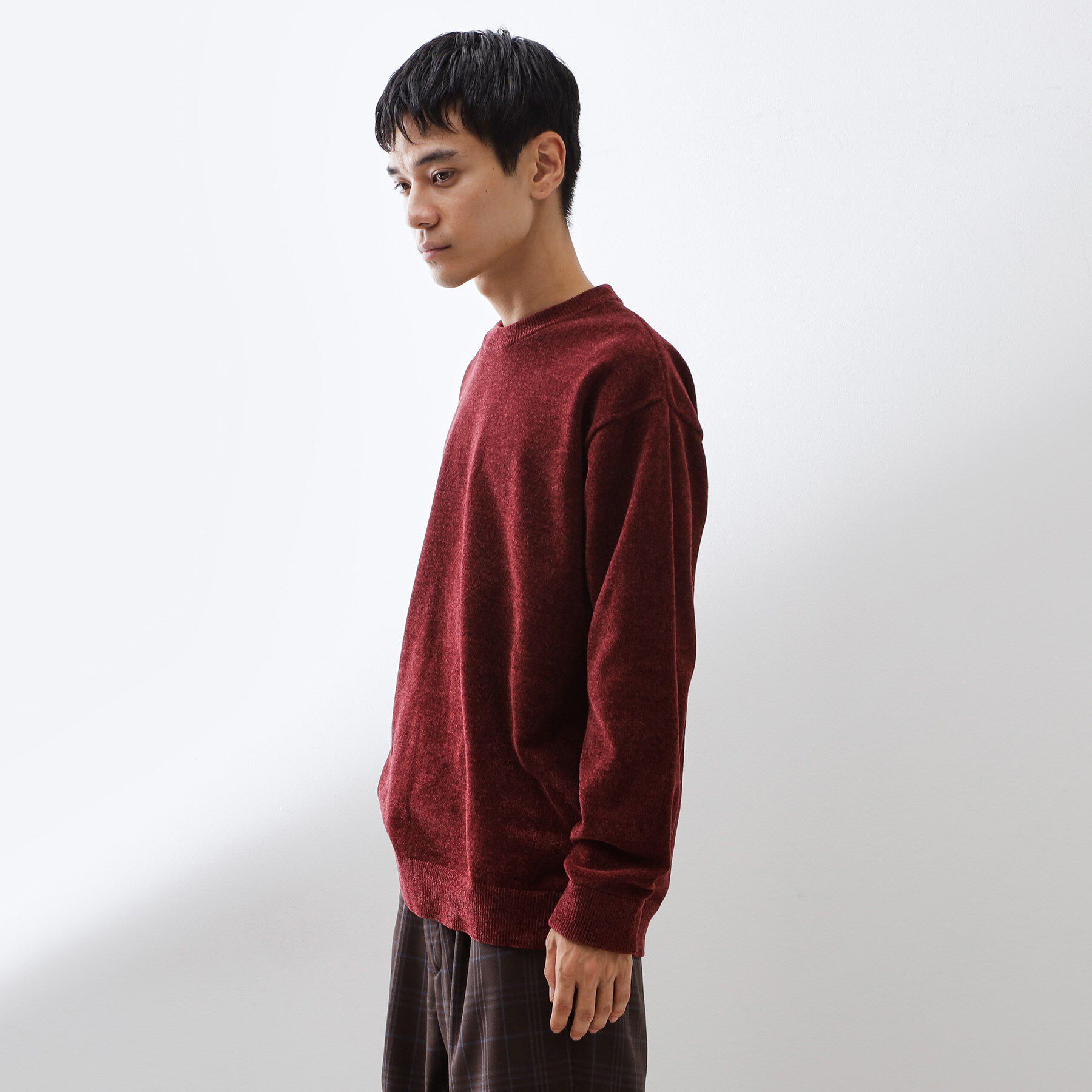 THE SHOP TK「【触れるたびに心地良い】ライトモールニット　洗濯機OK/ユニセックスでおすすめ！」|ニット・セーター|