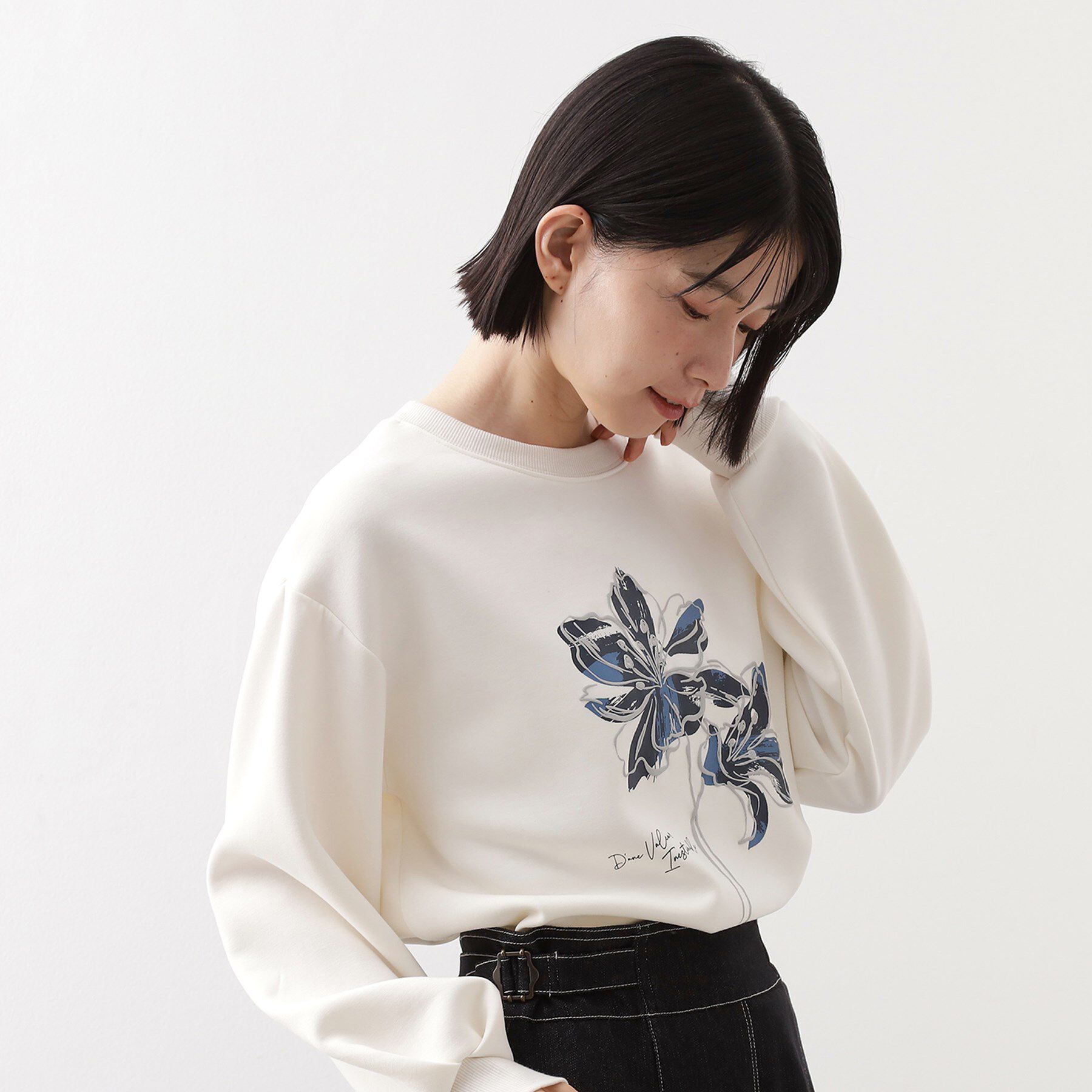 THE SHOP TK「ロゴアソートプルオーバー【洗濯機OK】」|Tシャツ・カットソー|